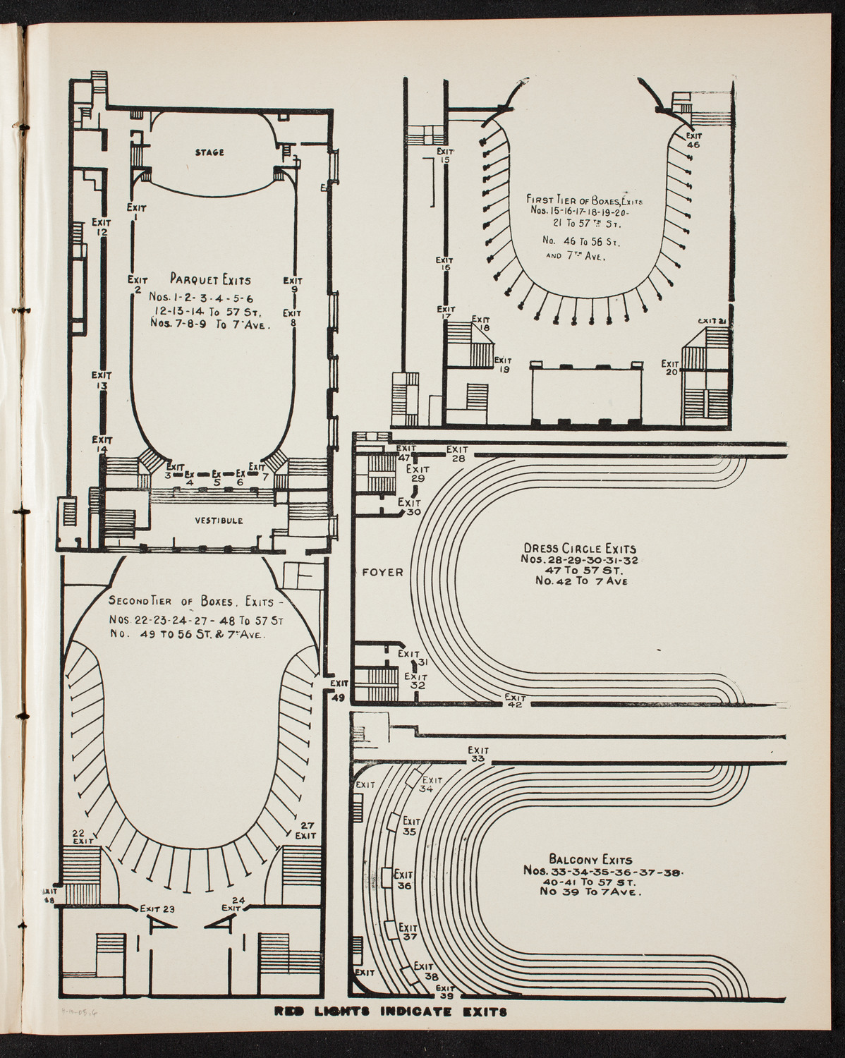 Johanna Gadski, Soprano, April 10, 1908, program page 11