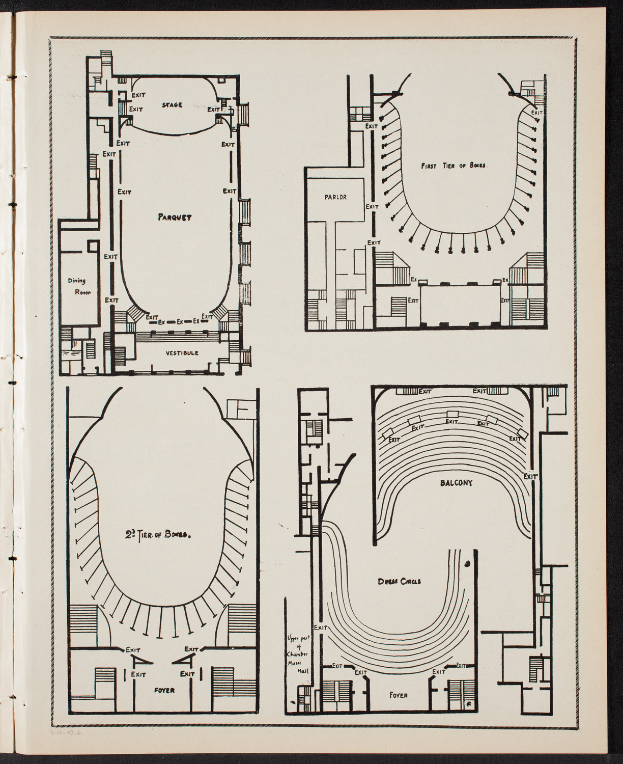 New York Banks Glee Club, April 14, 1903, program page 11