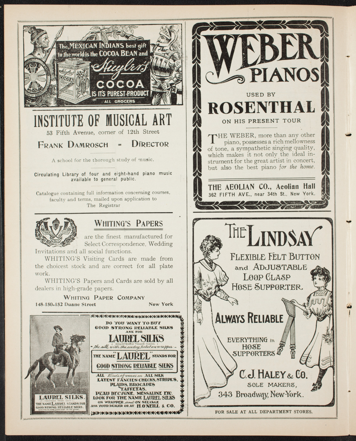 Pittsburgh Symphony Orchestra and The Mendelssohn Choir of Toronto, February 12, 1907, program page 6