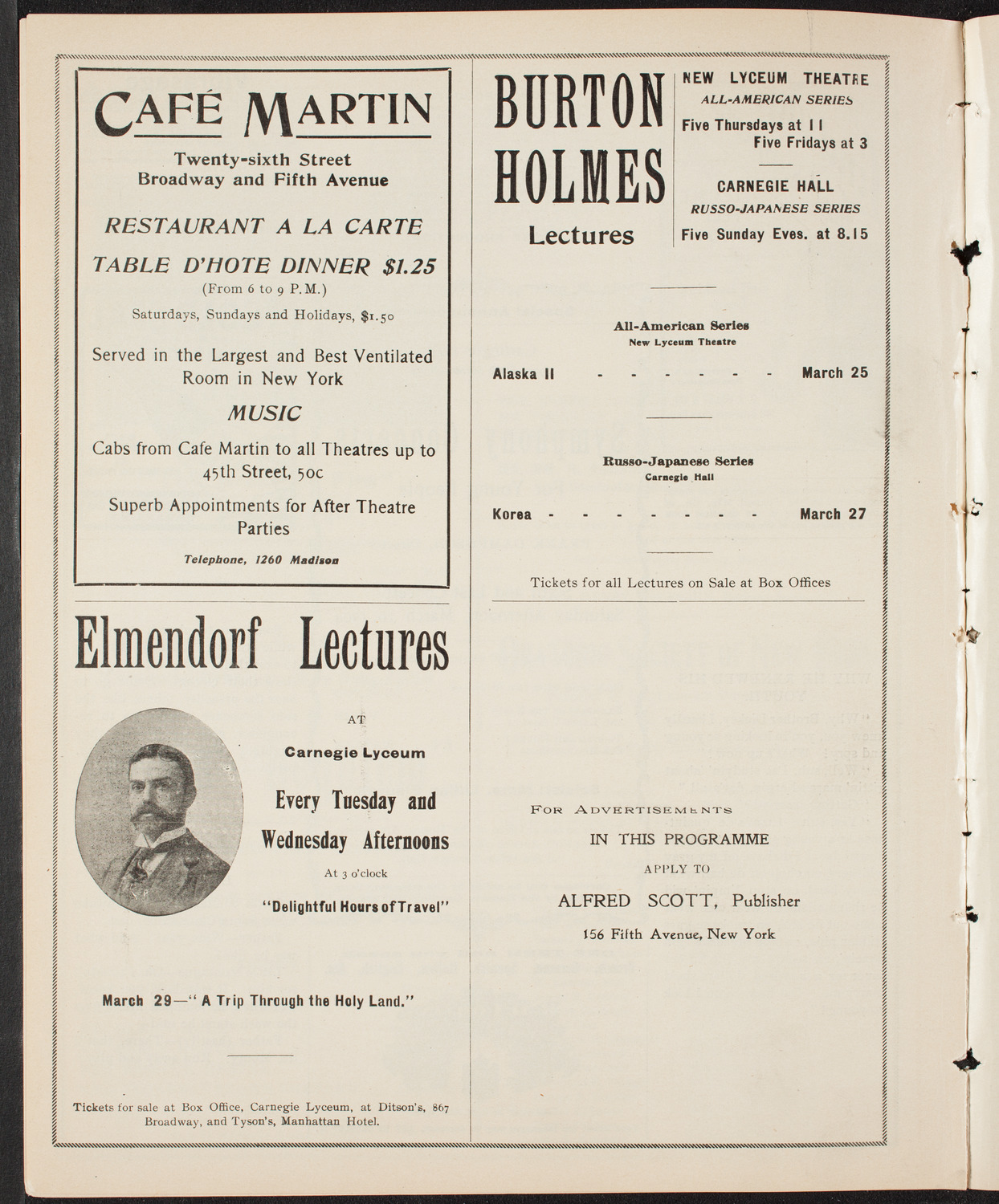 Oratorio Society of New York, March 24, 1904, program page 10