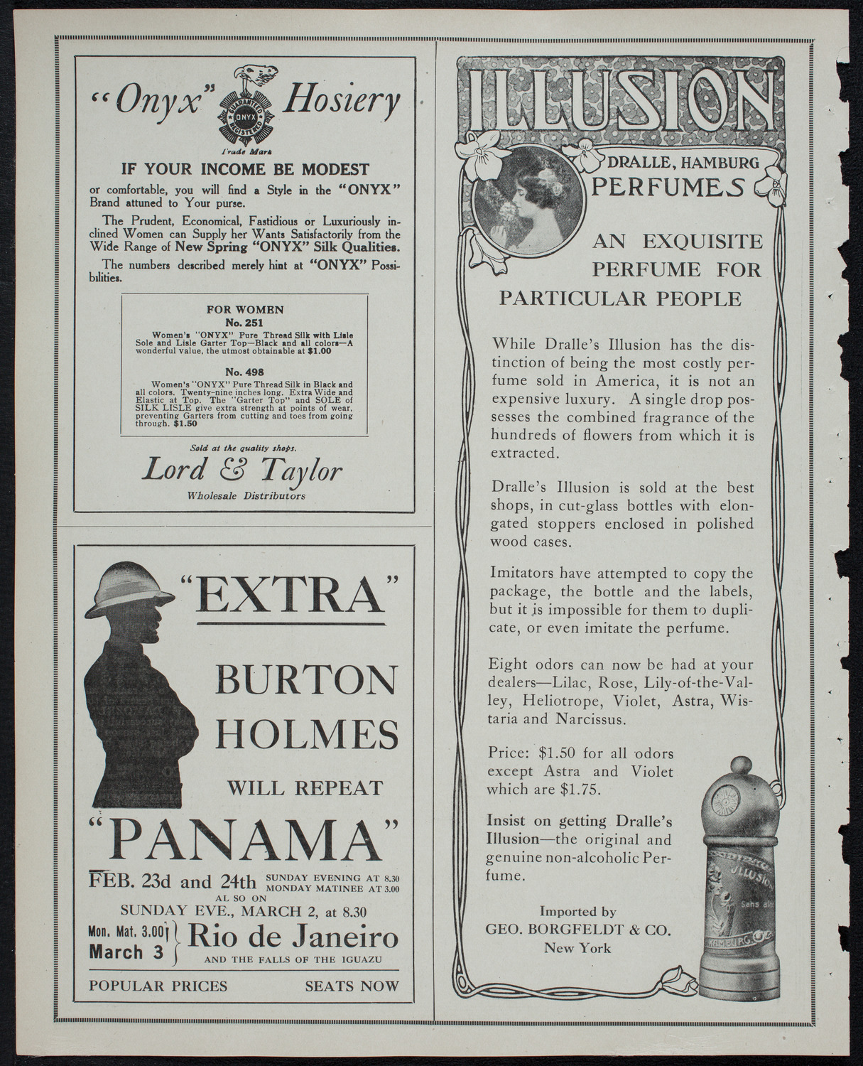 New York Philharmonic, February 23, 1913, program page 8
