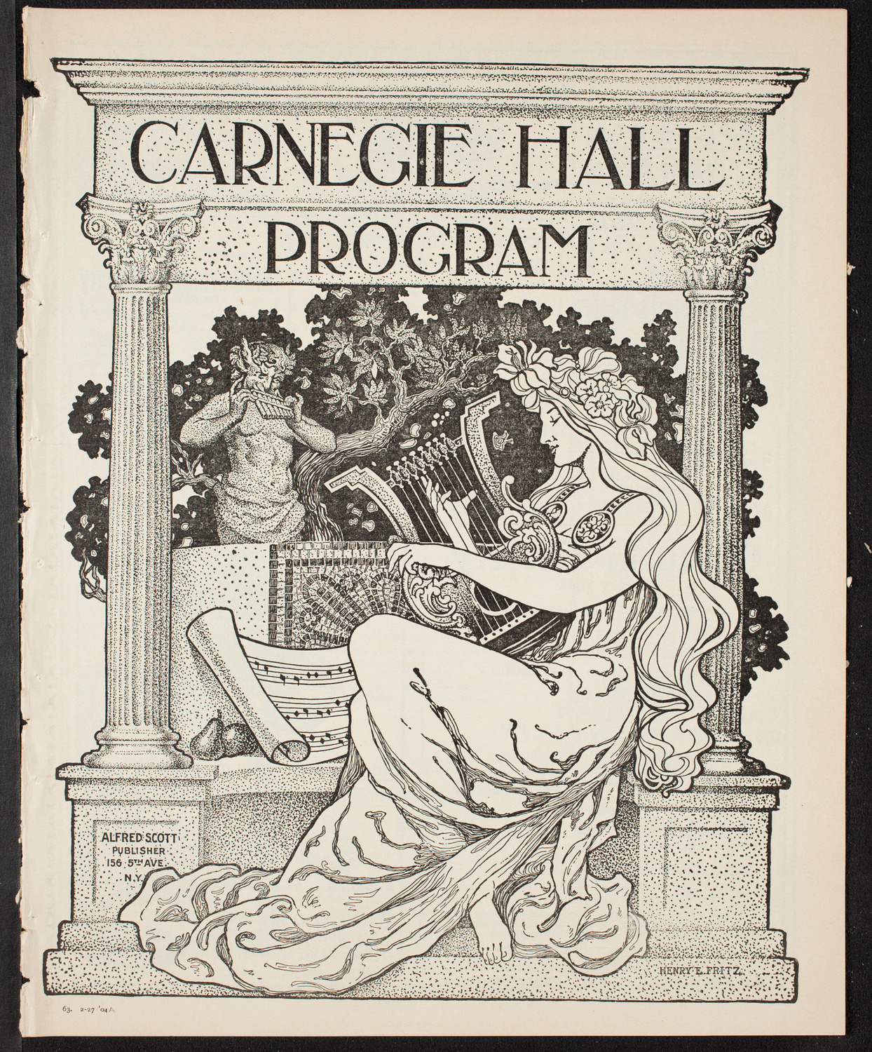 Symphony Concert for Young People, February 27, 1904, program page 1