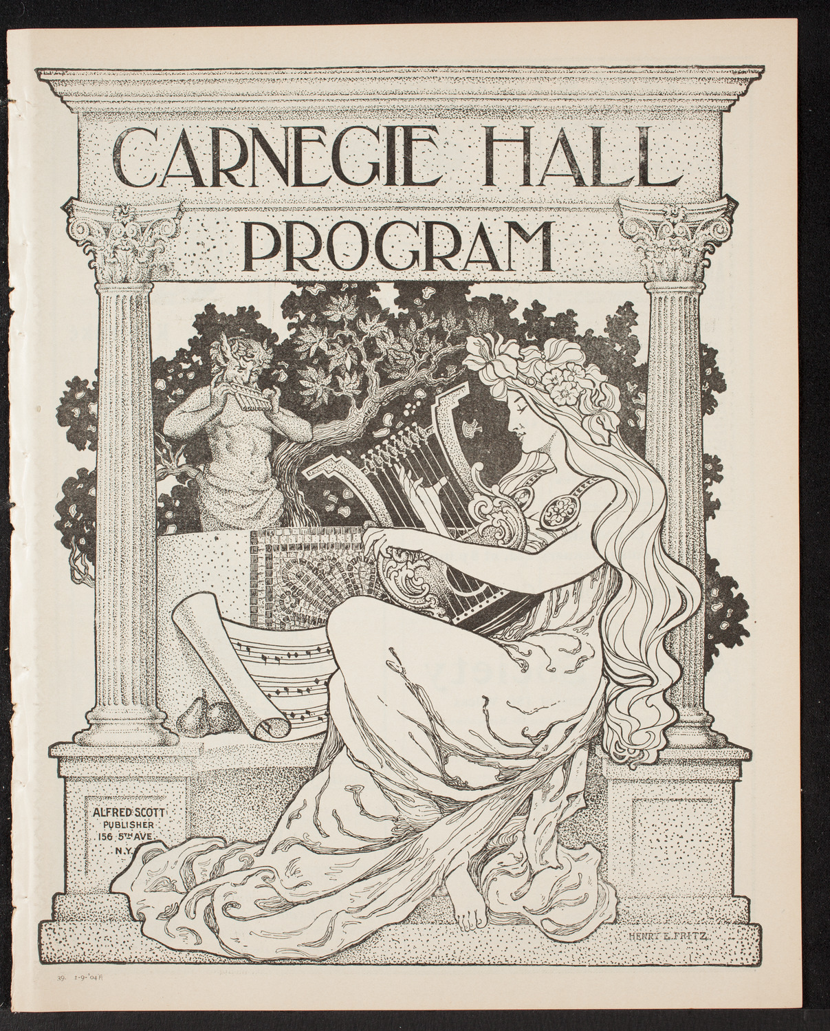Symphony Concert for Young People, January 9, 1904, program page 1