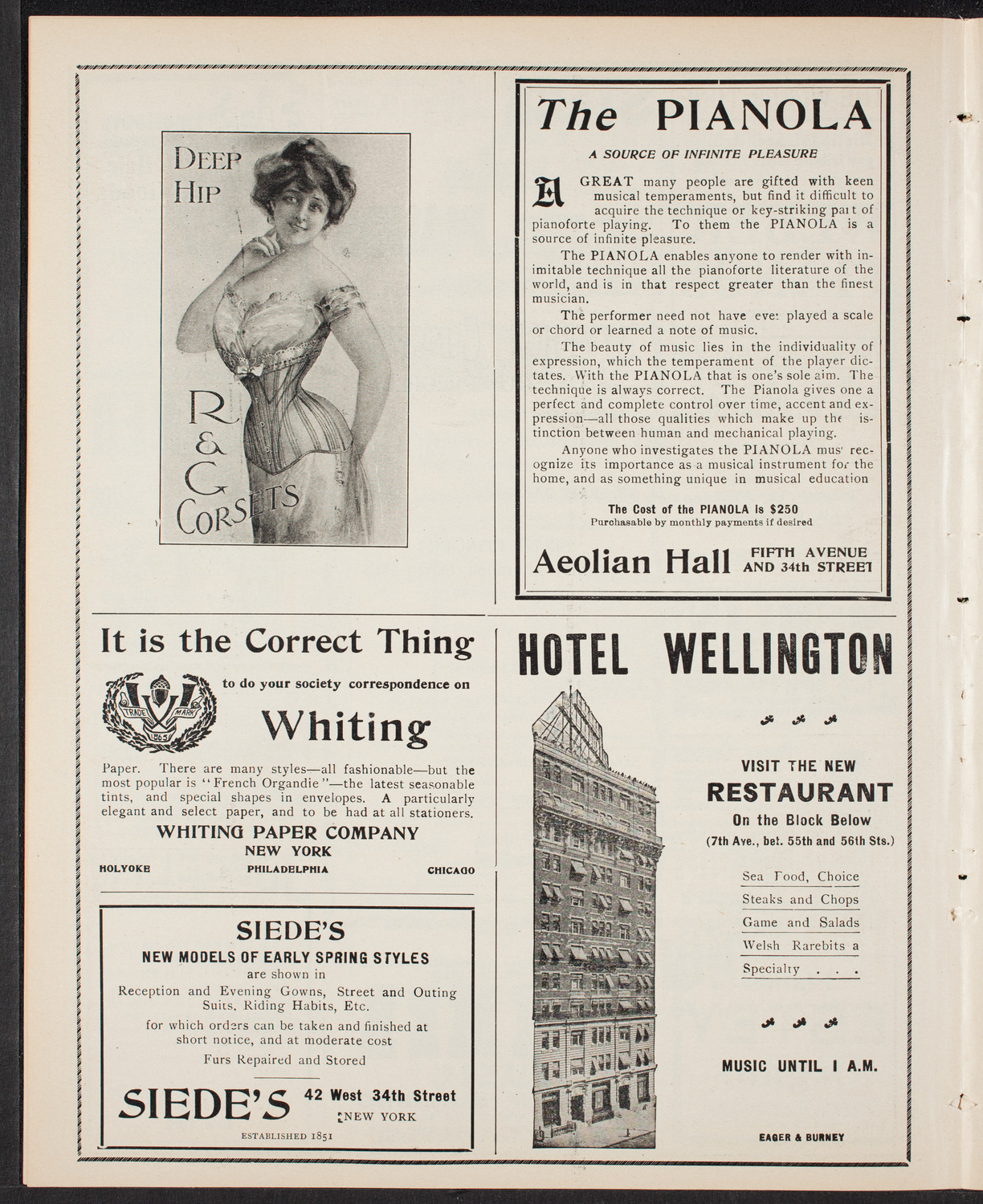 Symphony Concert for Young People, March 28, 1903, program page 6
