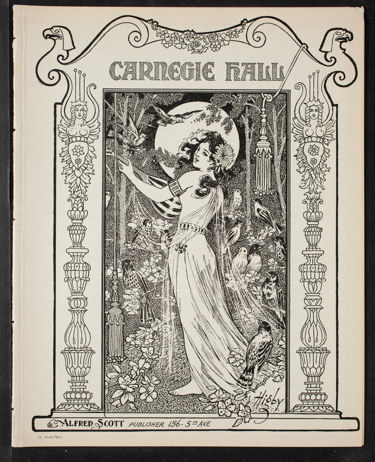 Symphony Concert for Young People, November 25, 1905, program page 1