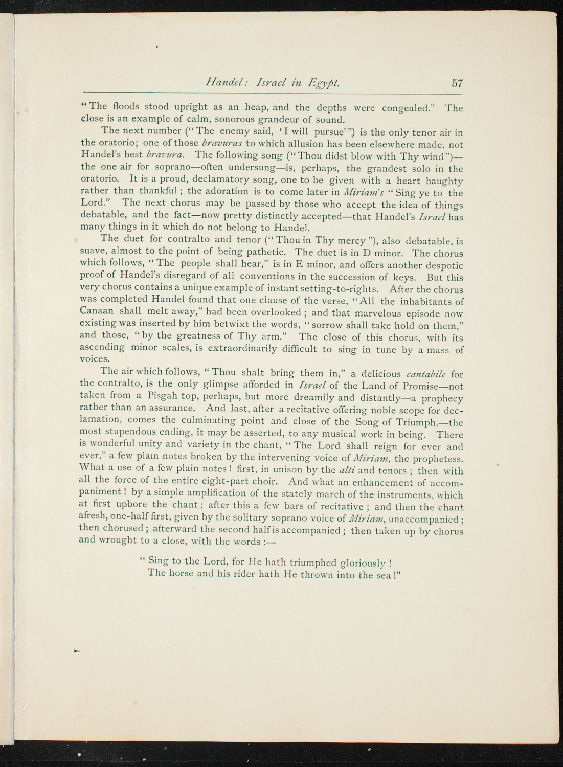 Opening Week Music Festival: Opening Night of Carnegie Hall, May 5, 1891, program notes page 73