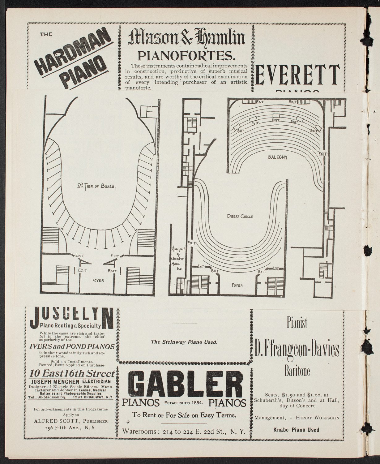 New York Philharmonic, February 16, 1901, program page 8