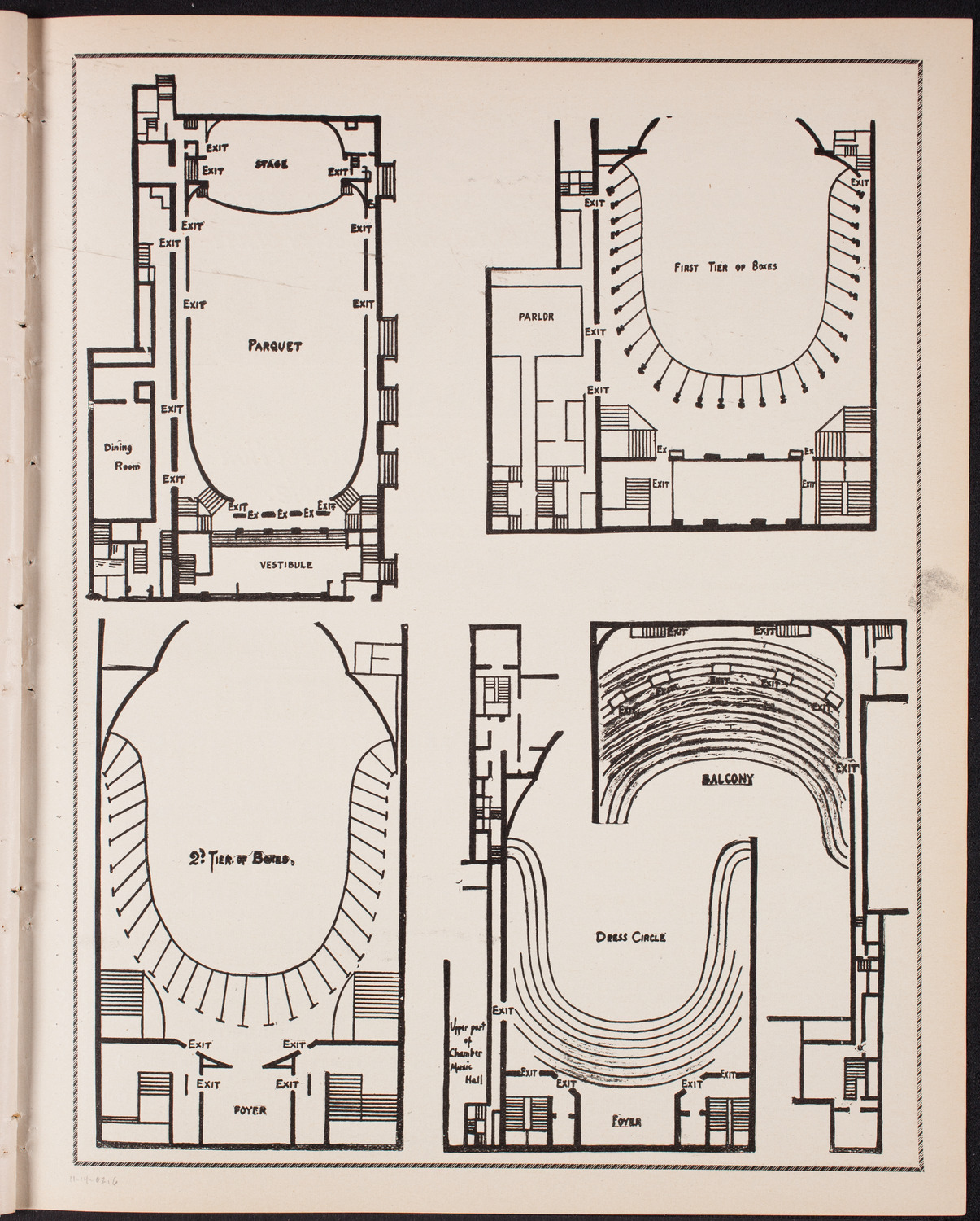 New York Philharmonic, November 14, 1902, program page 11