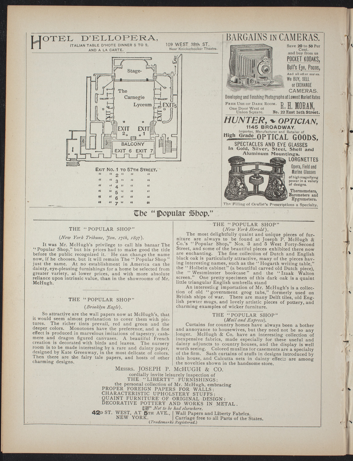 Lecture Series: Sociology in its Practical Aspects, February 10, 1897, program page 6