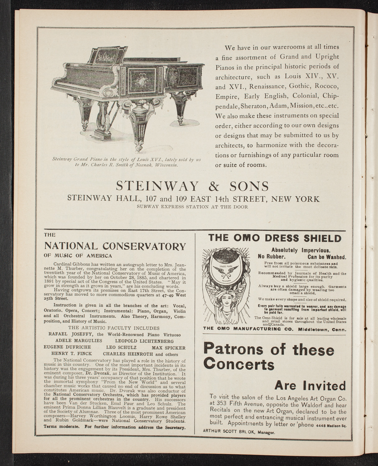New York Banks' Glee Club, December 5, 1905, program page 4