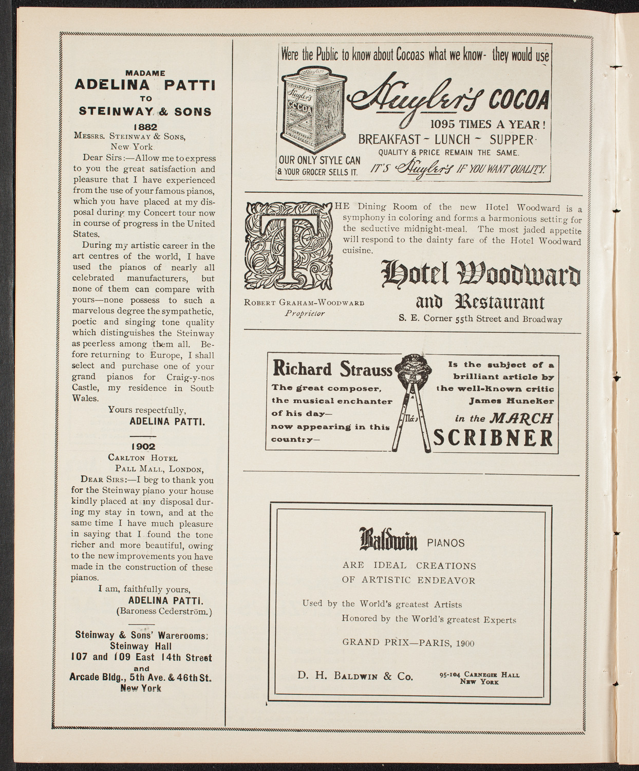 Musical Art Society of New York, March 10, 1904, program page 4