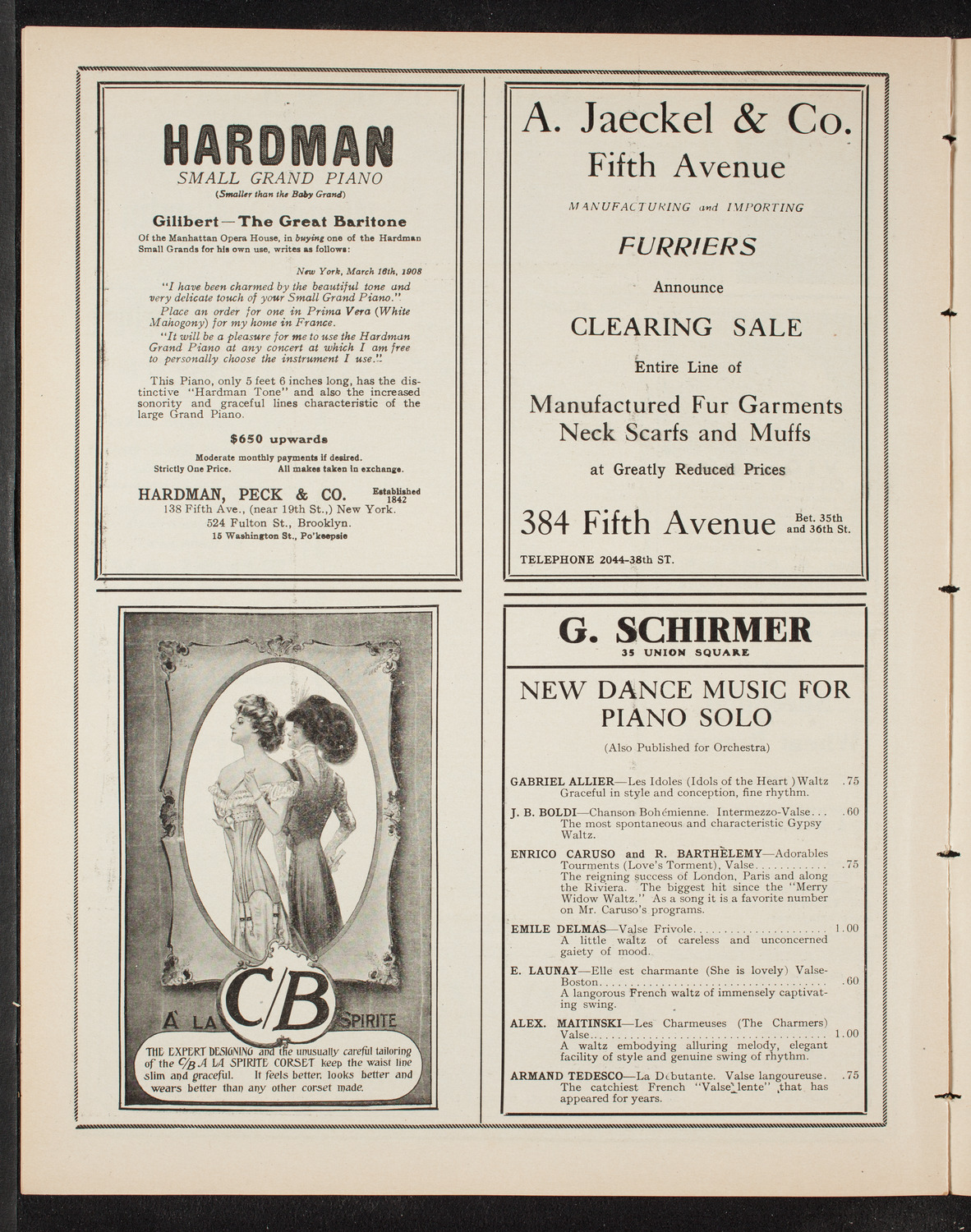 Burton Holmes Travelogue: Hawaii, February 14, 1909, program page 8