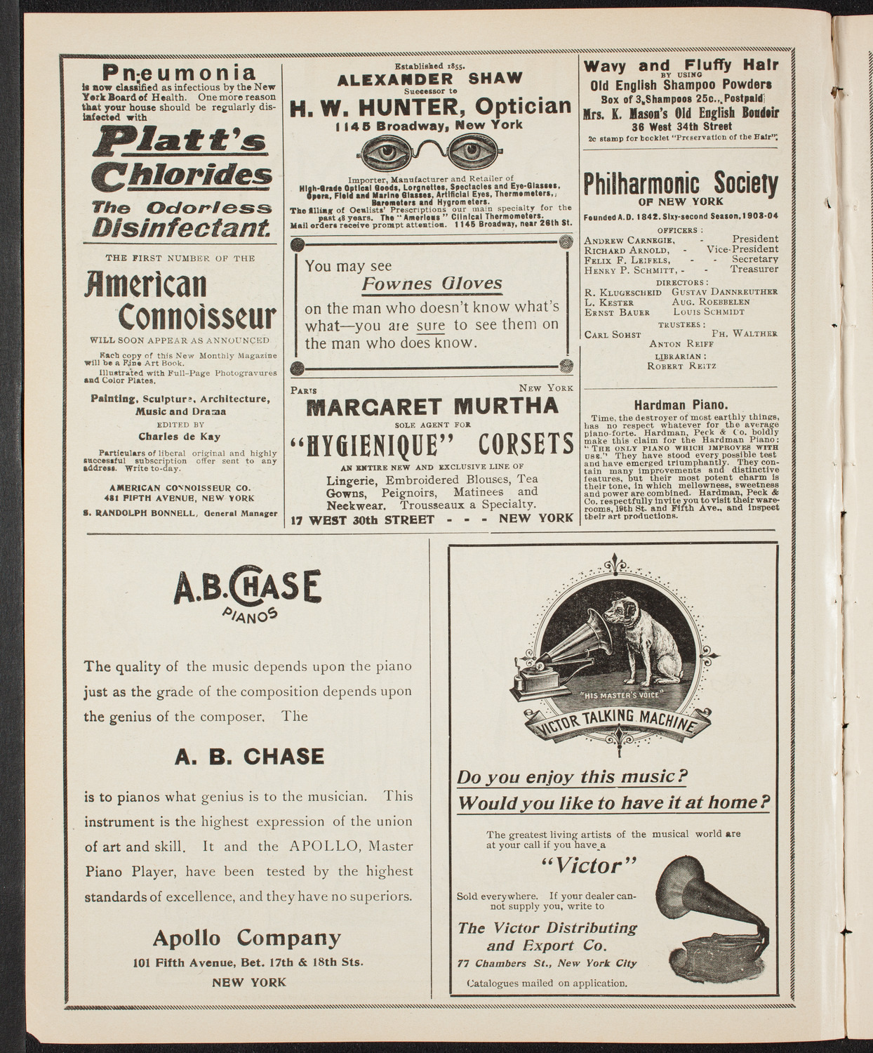 Lillian Nordica, Soprano, with the New York Symphony Orchestra, March 6, 1904, program page 2