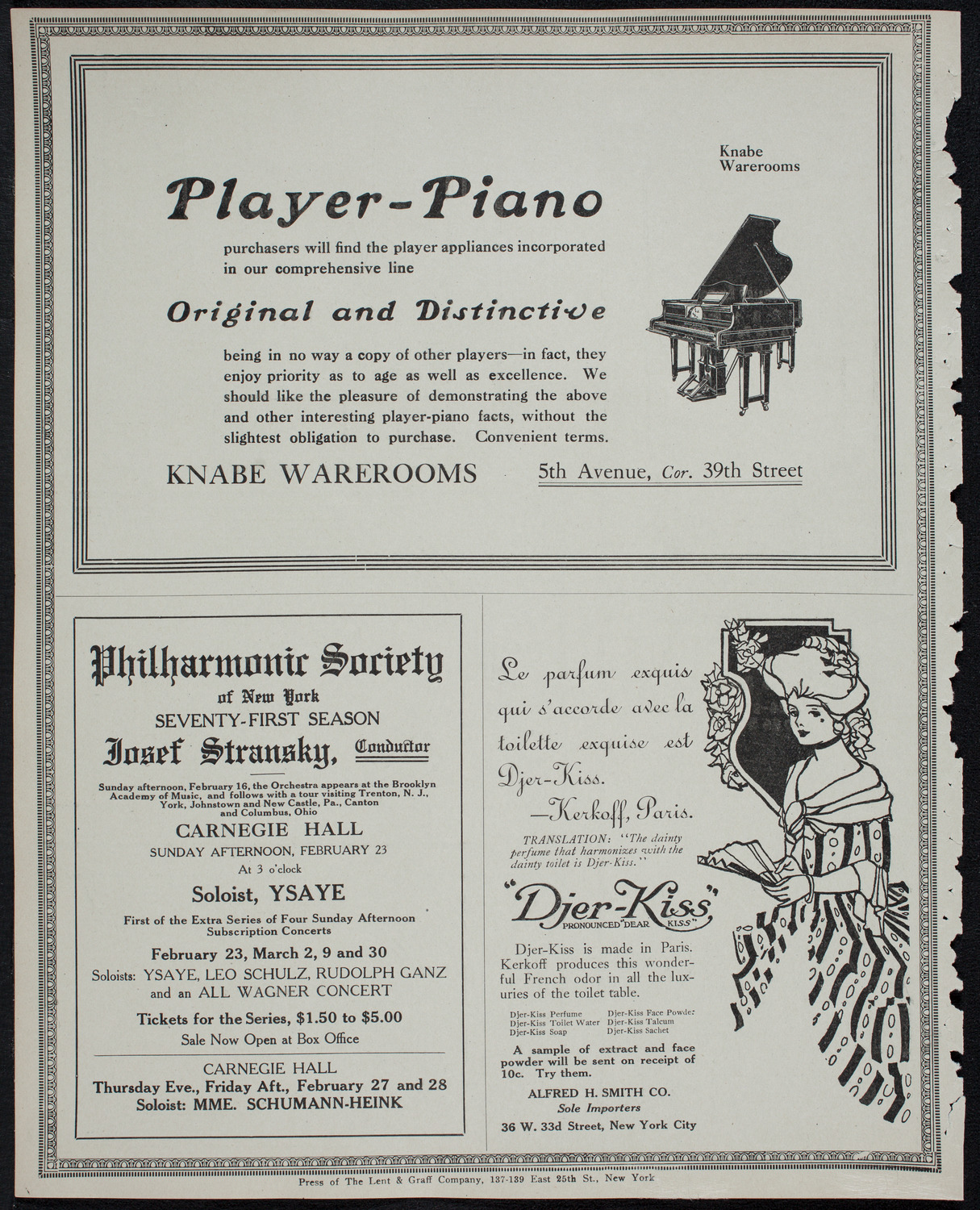 Burton Holmes Travelogue: Panama, February 16, 1913, program page 12