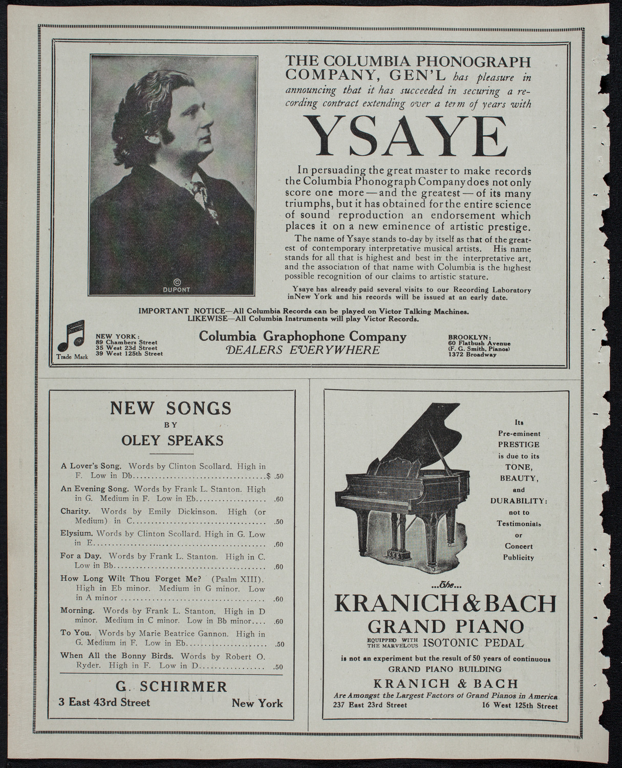 Burton Holmes Travelogue: Panama, February 17, 1913, program page 6