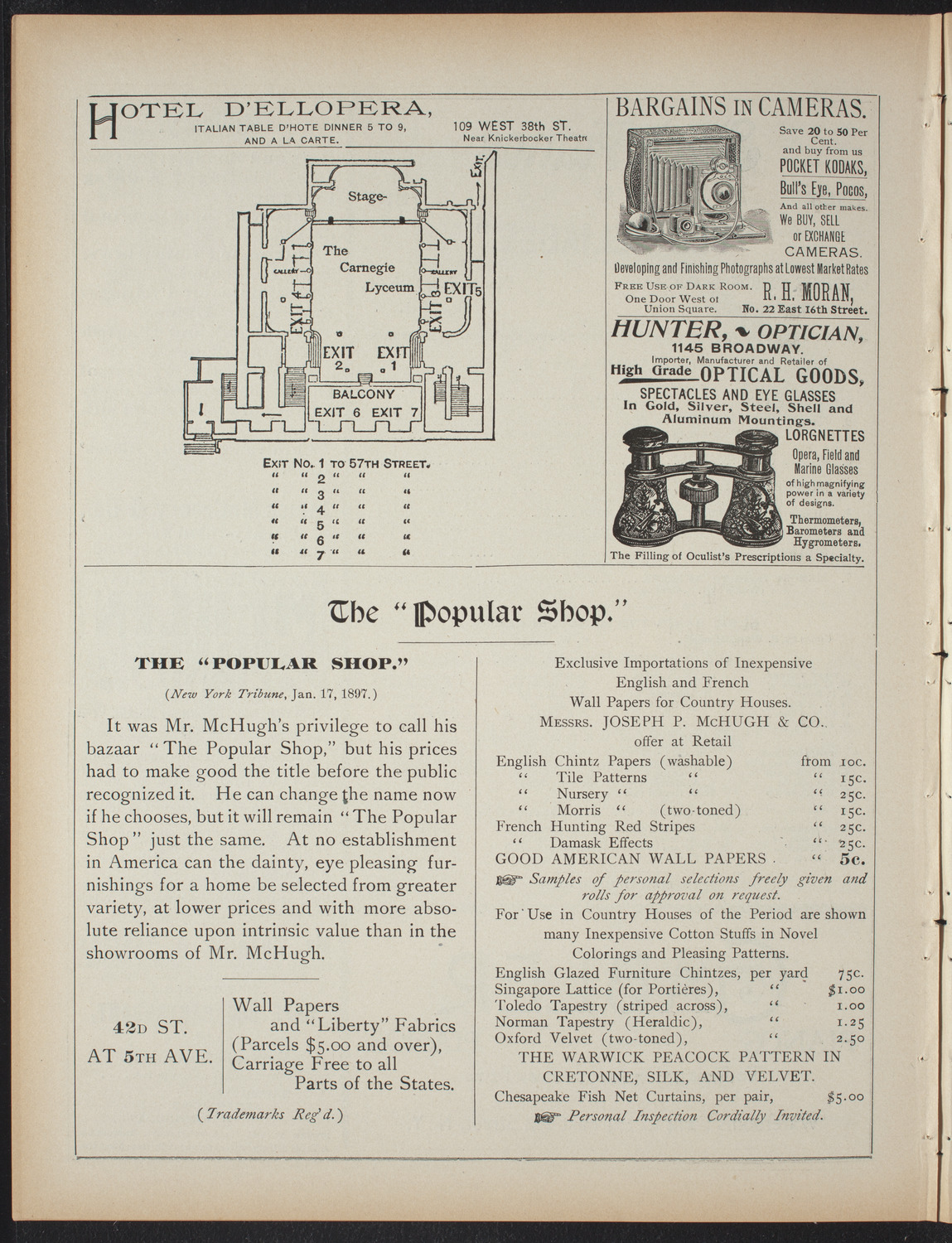 Amherst College Musical Association: Glee, Banjo, and Mandolin Clubs, April 5, 1897, program page 6