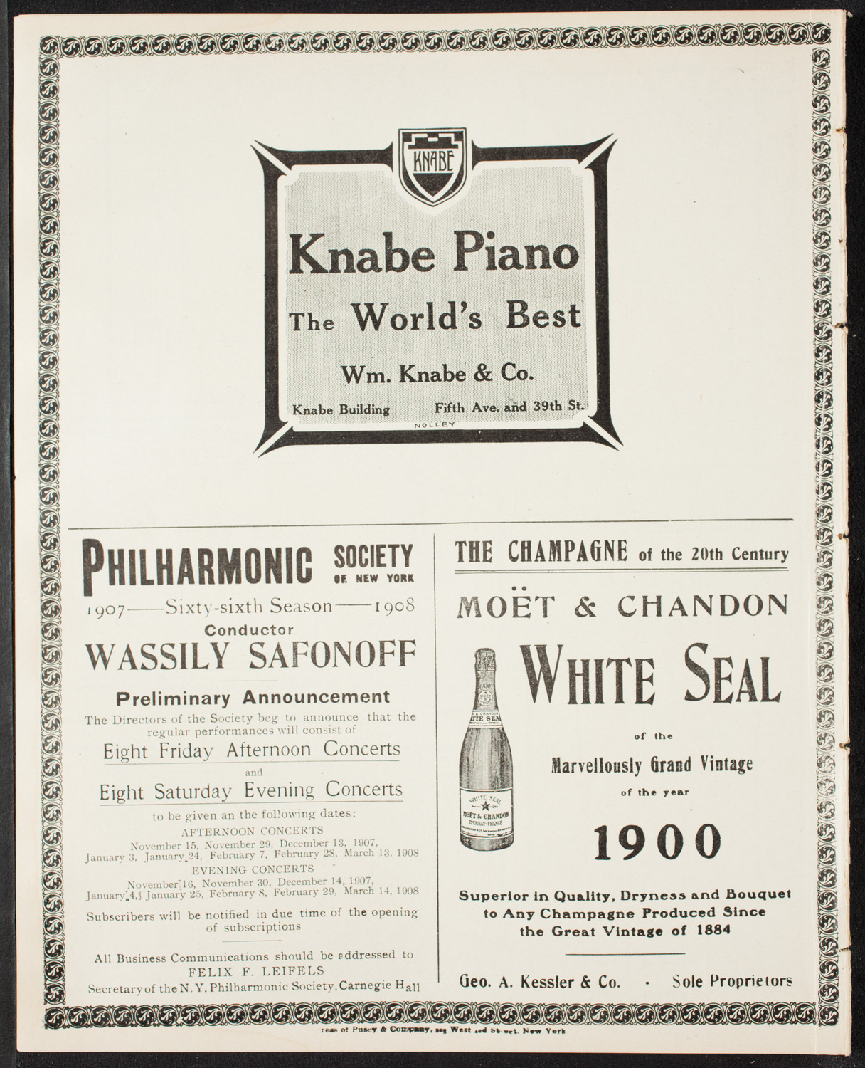 National Arbitration and Peace Congress, April 16, 1907, program page 12