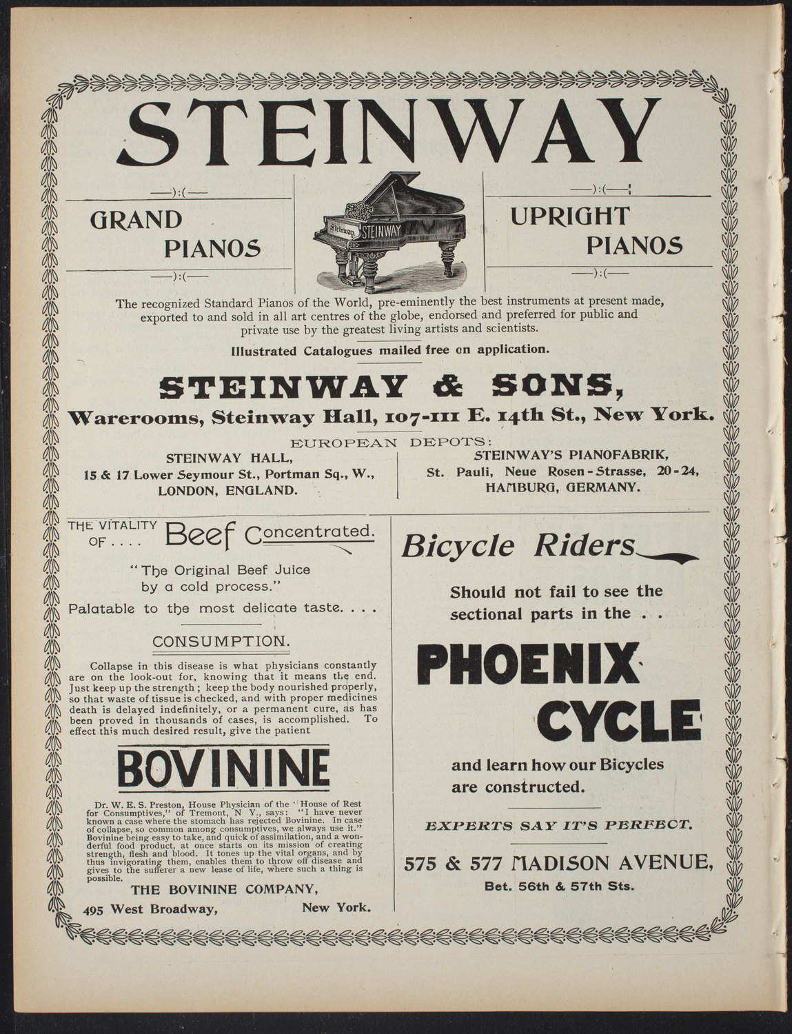 An Evening with Kipling, May 1, 1897, program page 8