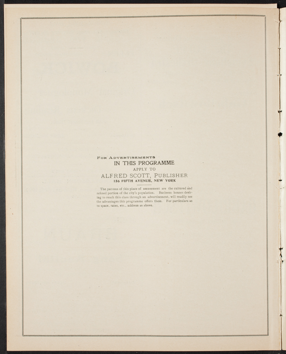 Boston Symphony Orchestra, February 23, 1907, program page 12