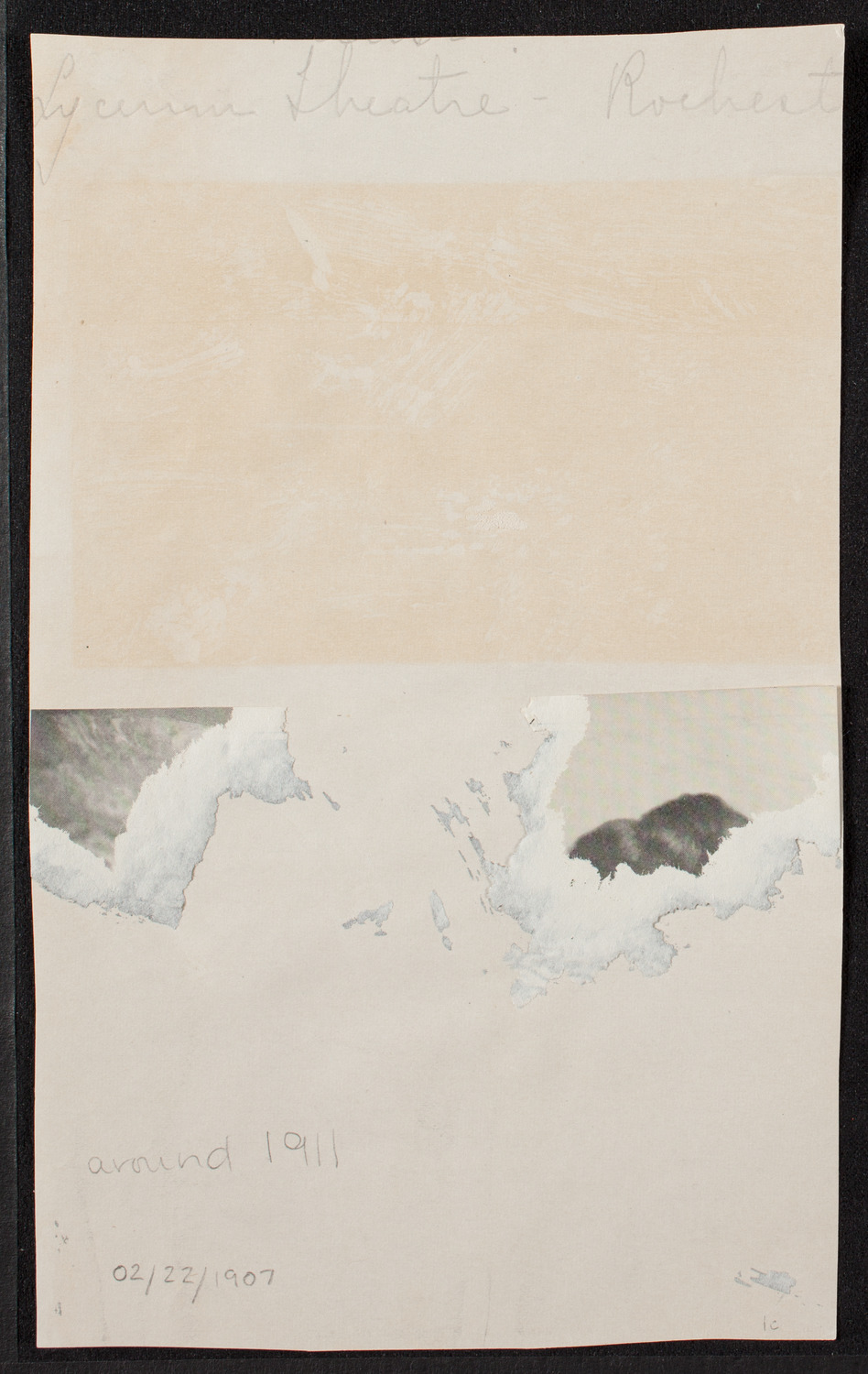 Lecture by R.G. Knowles, February 22, 1907, program page 5