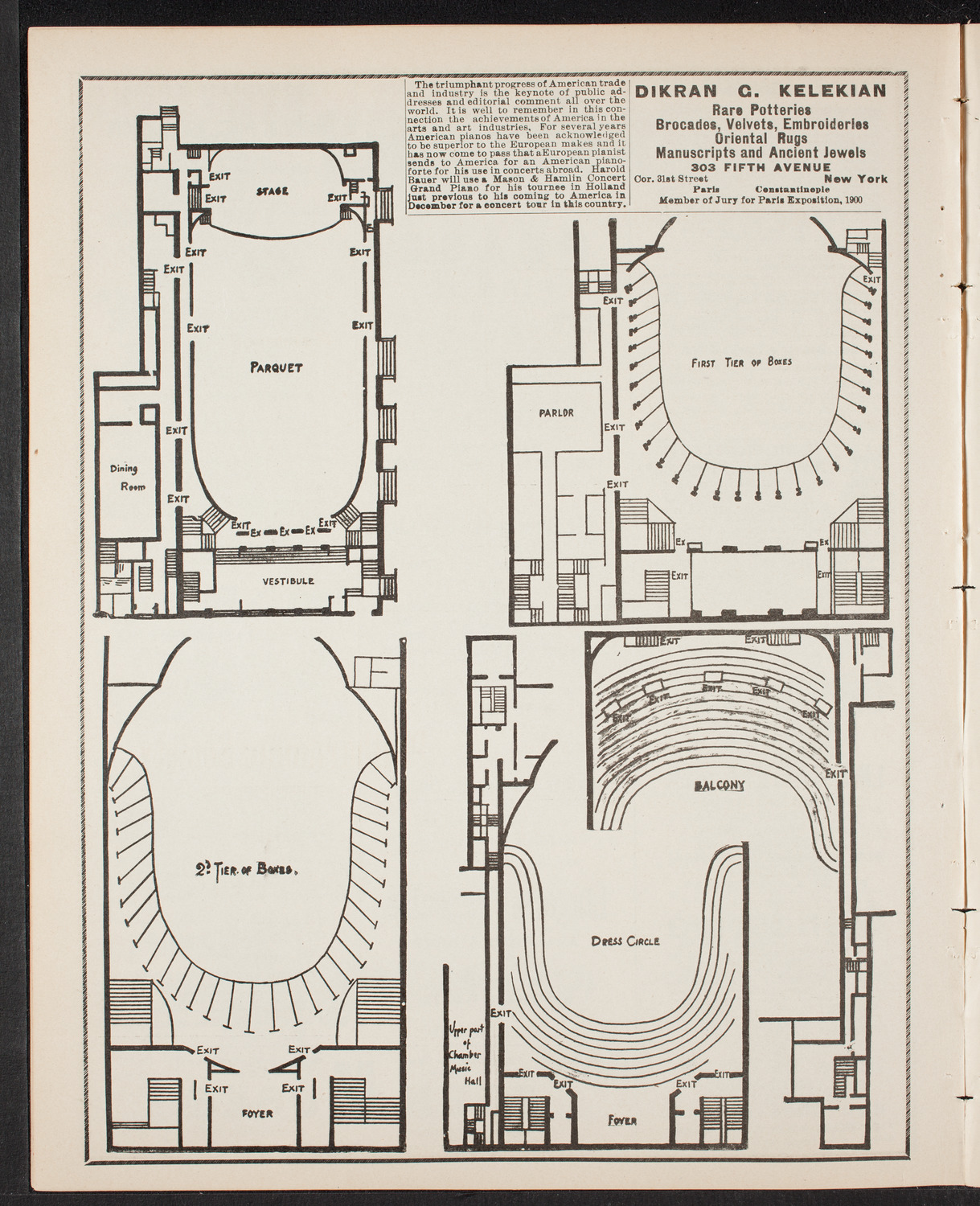 David Bispham, Baritone, April 27, 1902, program page 4