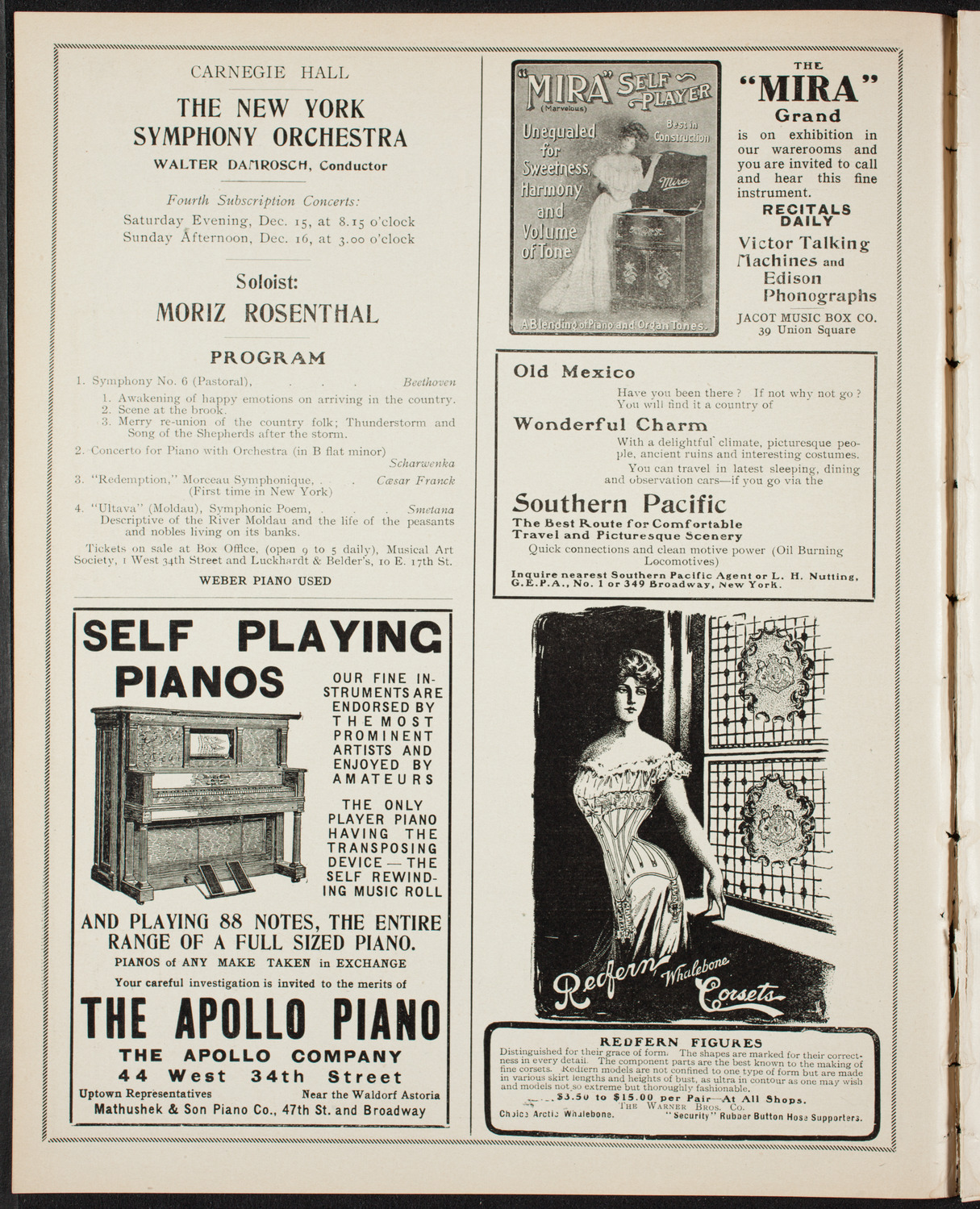 Benefit: St. Mark's Hospital, November 30, 1906, program page 2