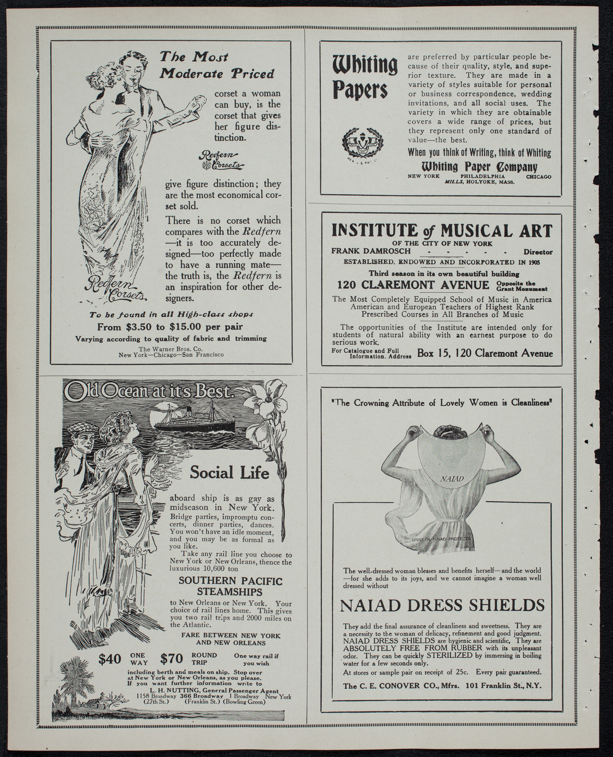 Maximillian Pilzer, Violin, February 25, 1913, program page 2