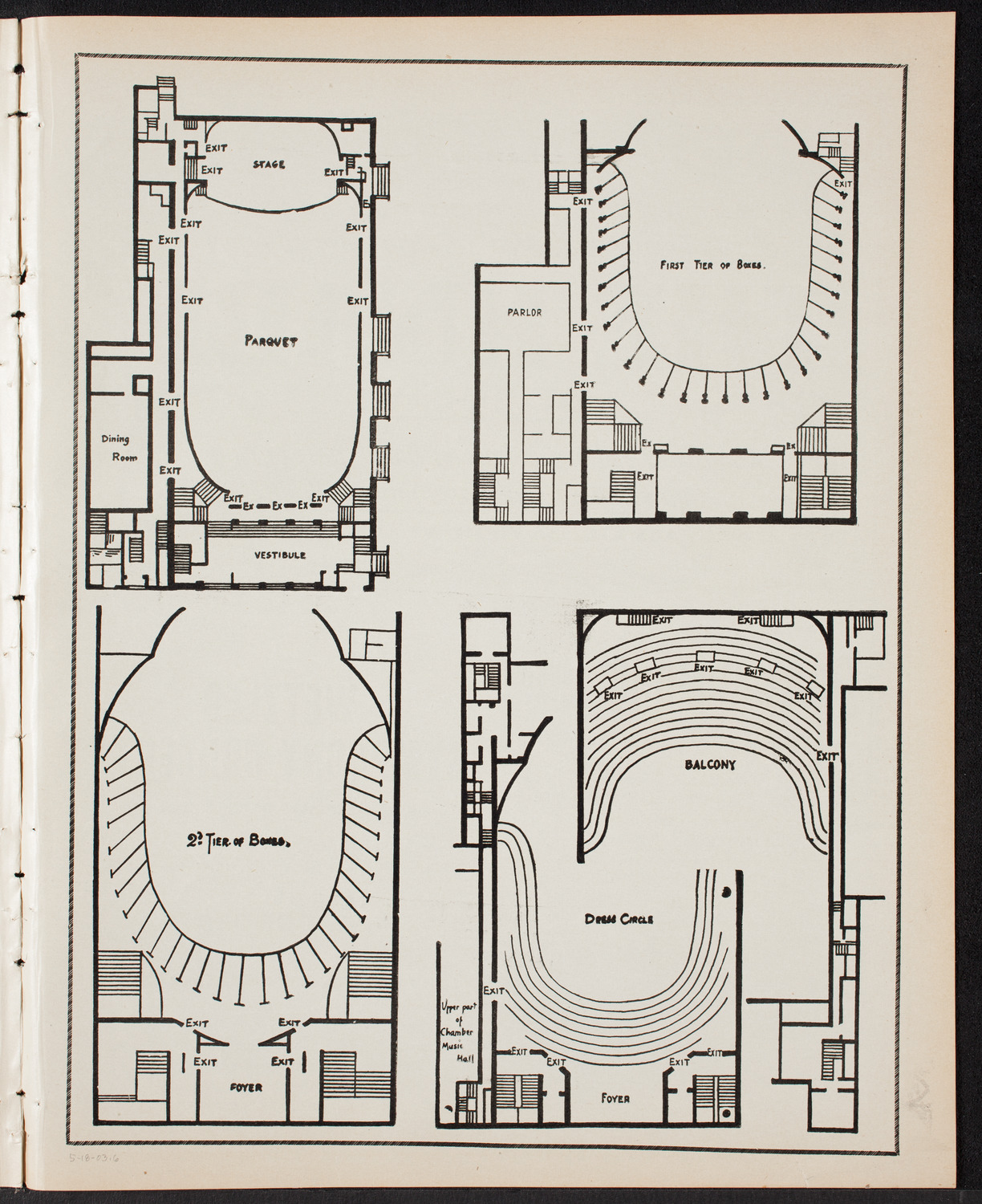Graduation: New York College of Dentistry, May 18, 1903, program page 11