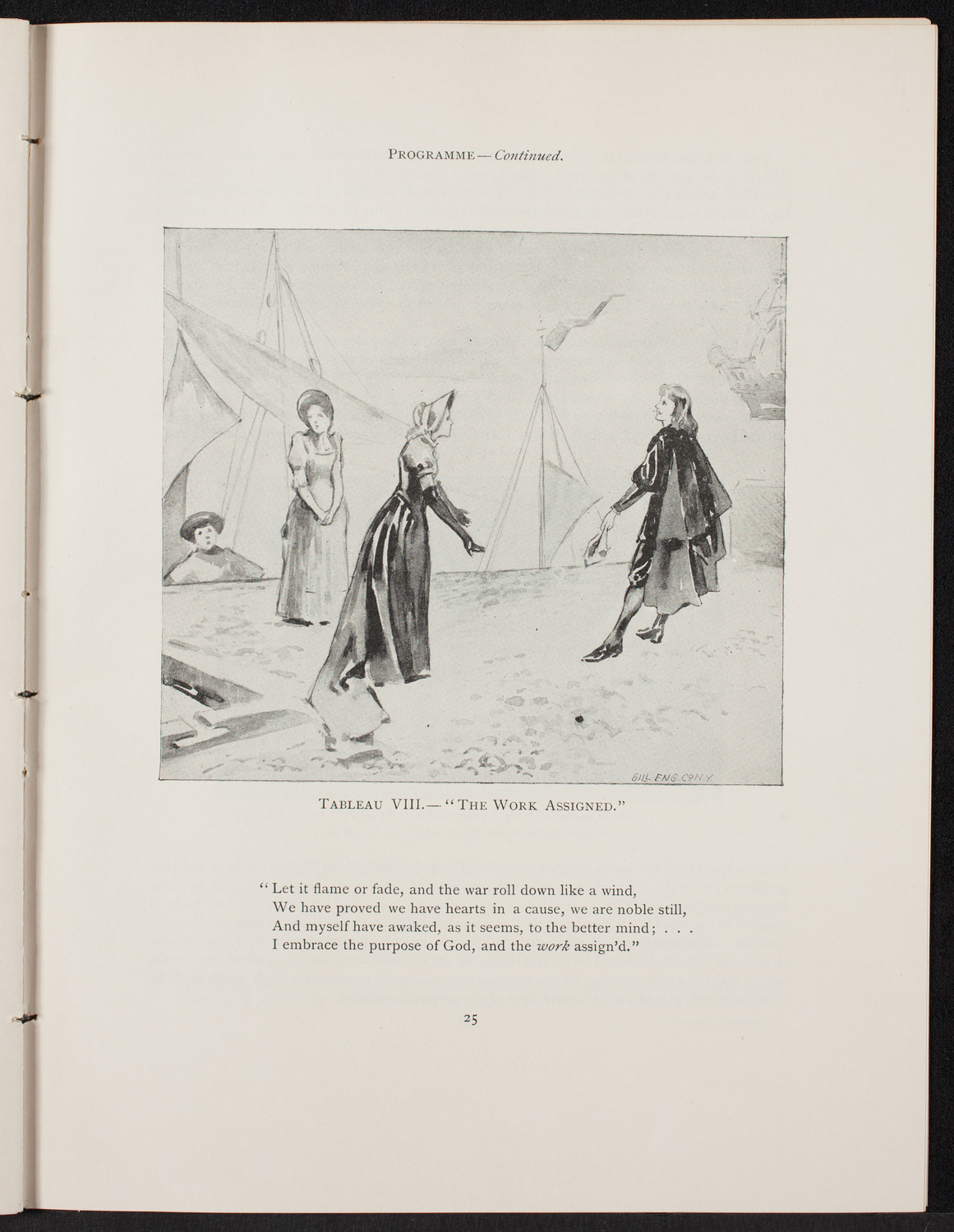 Tennyson's "Maud", April 23, 1892, program page 26