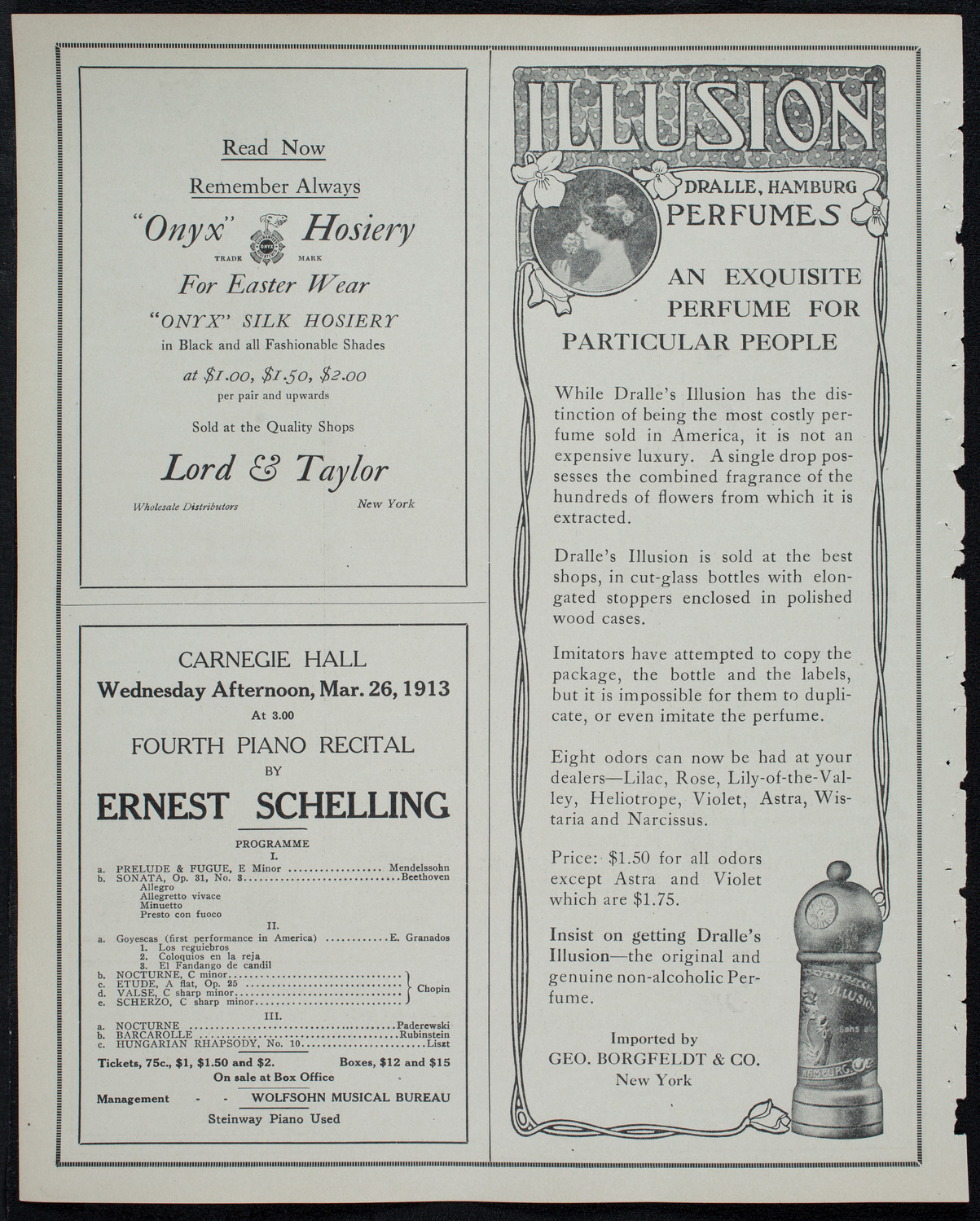 Musical Art Society of New York, March 11, 1913, program page 8