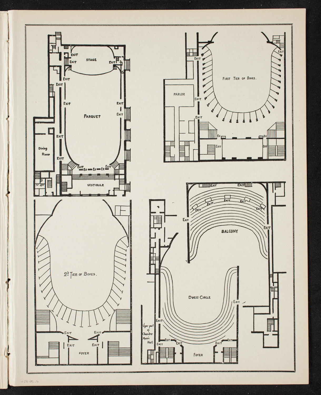 New York Symphony Orchestra, November 28, 1905, program page 11