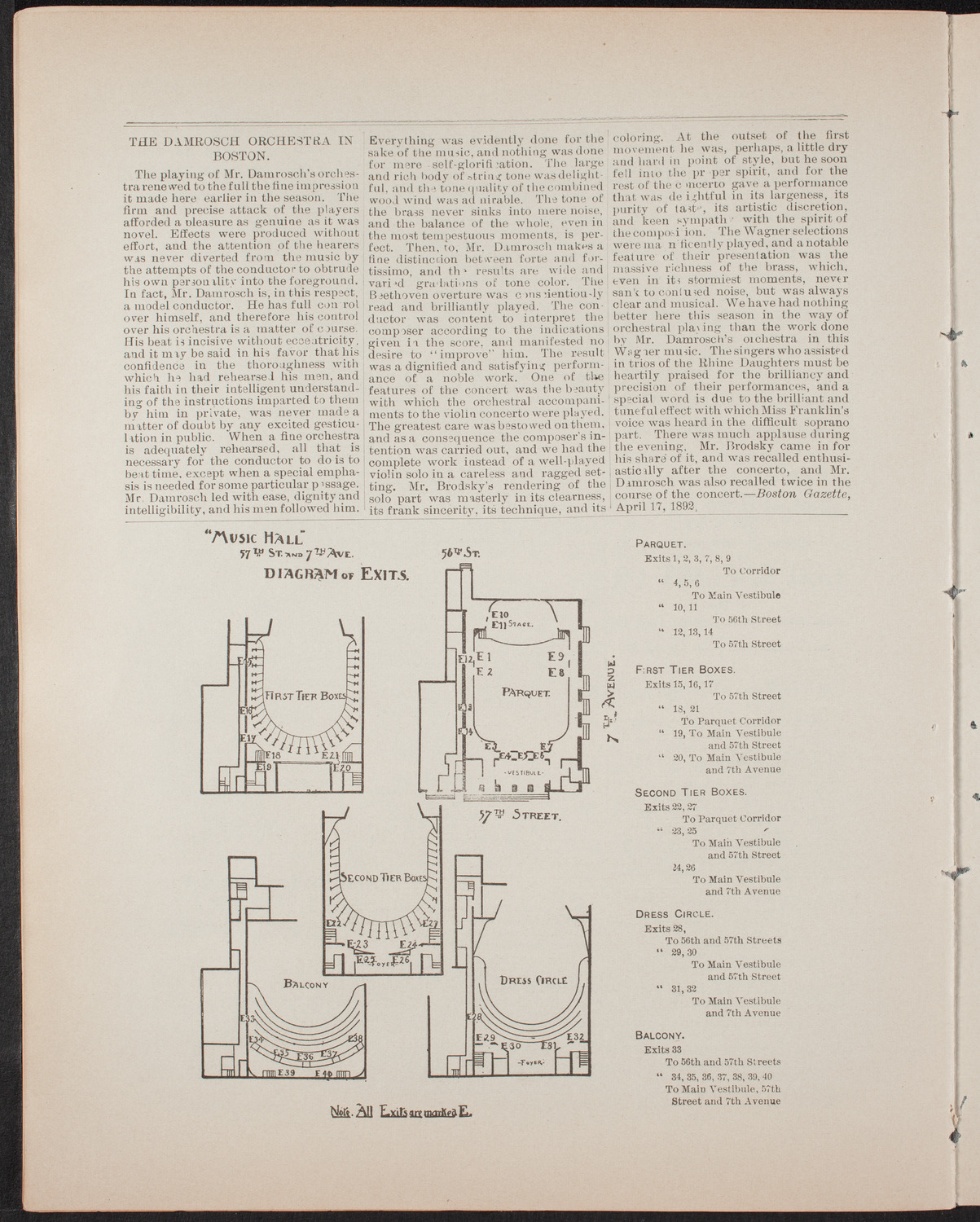 Metropolitan Musical Society, April 26, 1892, program page 14