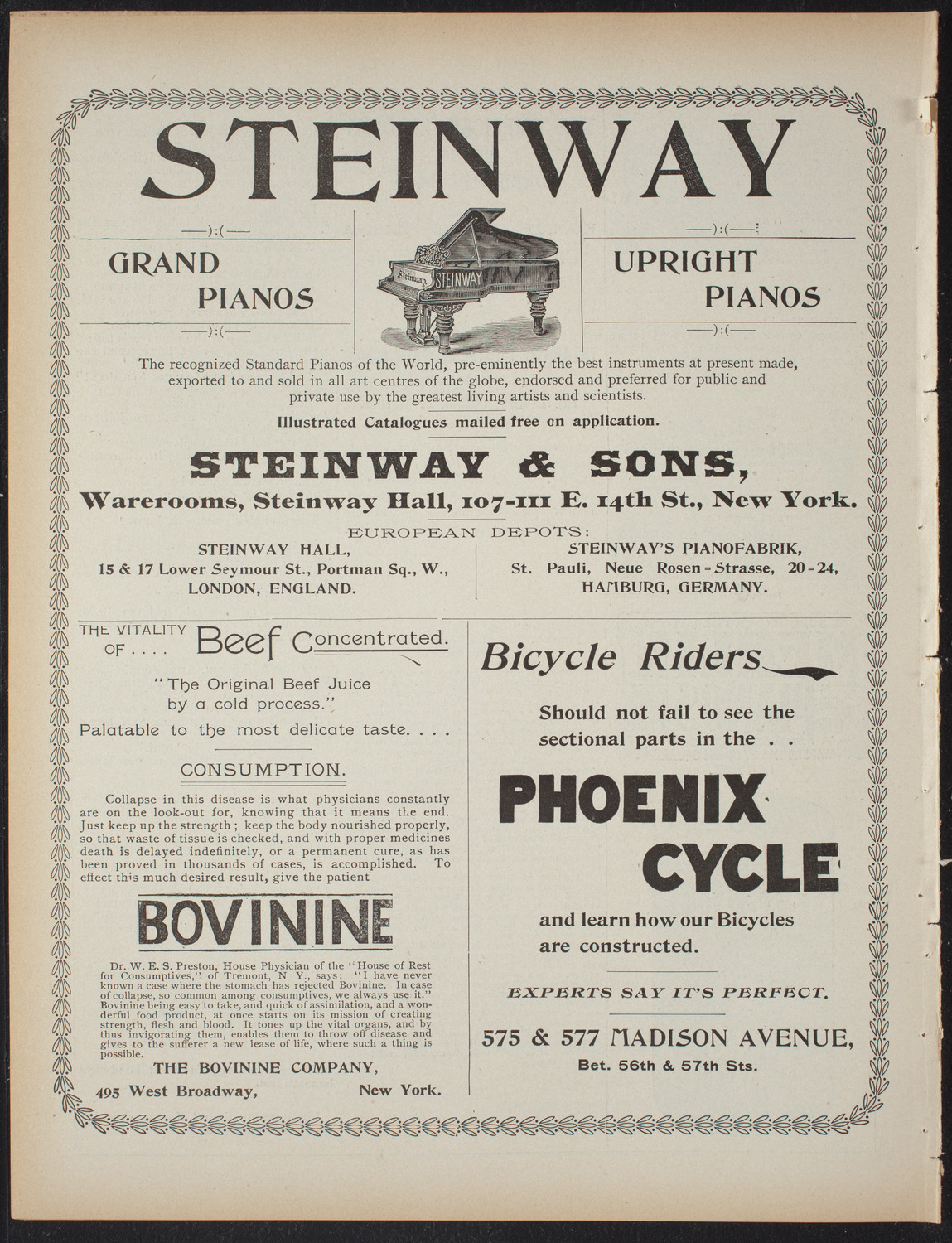 American Academy of Dramatic Arts, April 26, 1897, program page 8