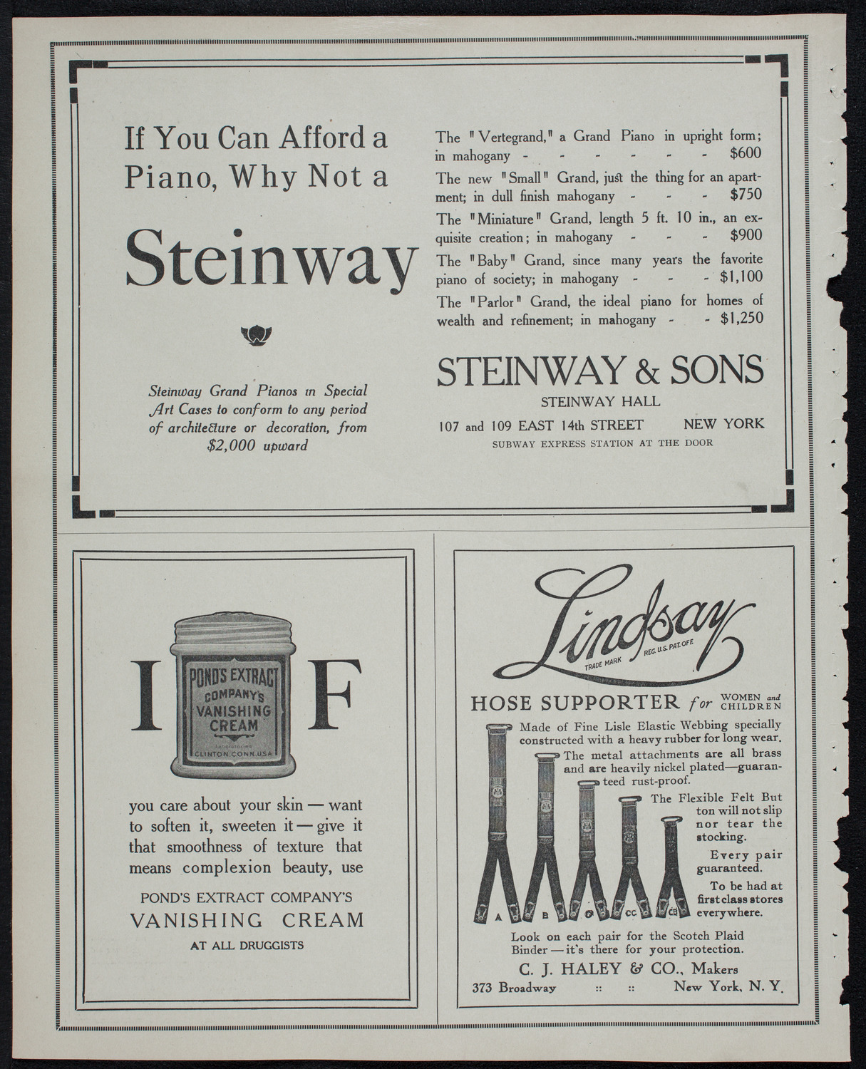 Lecture by Roald Amundsen: The Discovery of the South Pole, January 14, 1913, program page 4