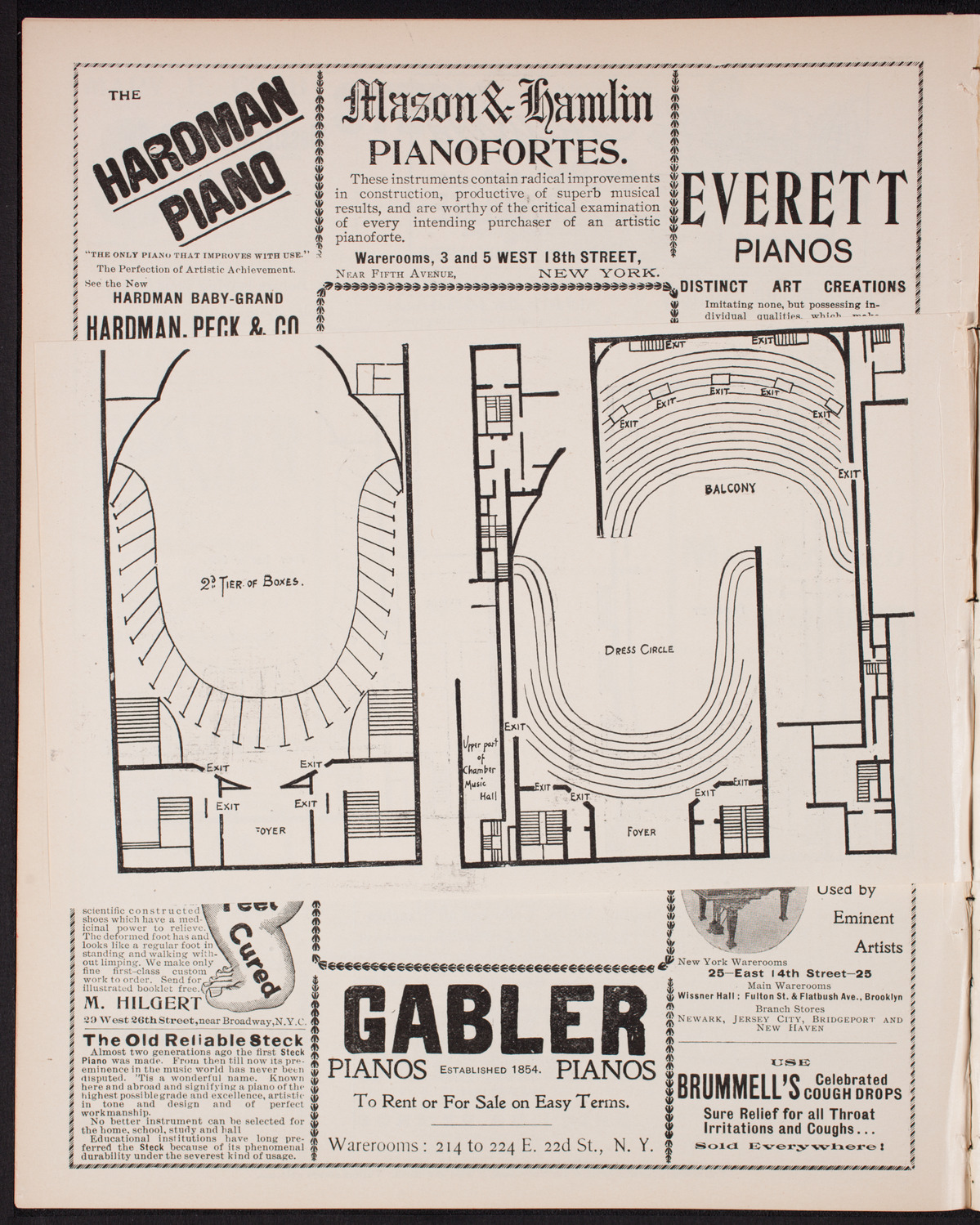 New York Philharmonic, December 21, 1900, program page 8