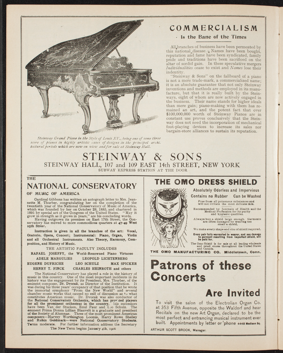 Elmendorf Lecture: Quaint Holland, February 26, 1906, program page 4