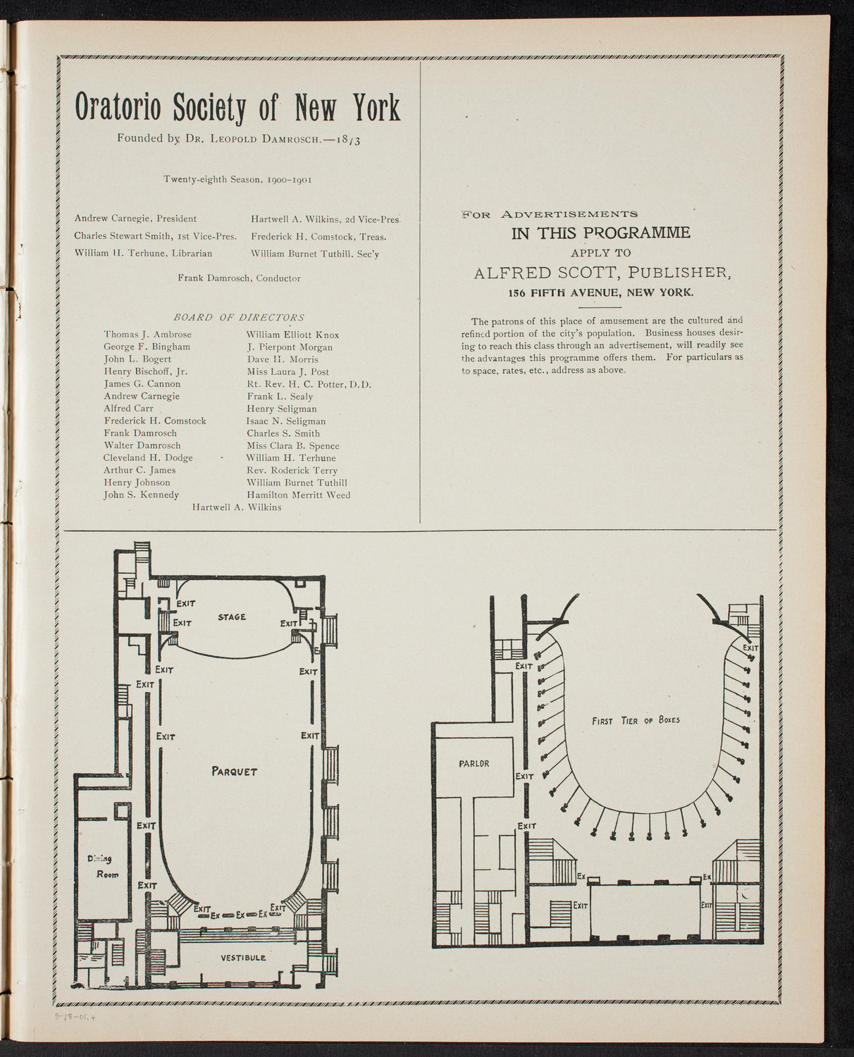 Concert by H.R. Humphries, May 18, 1901, program page 7