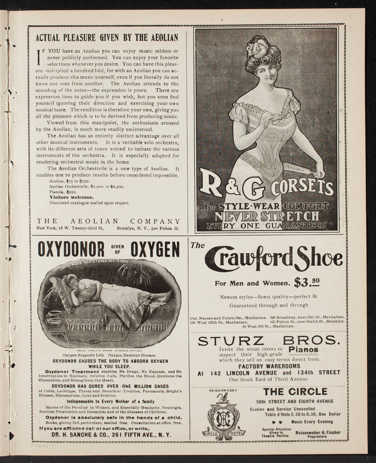 Kneisel Quartet, February 23, 1902, program page 9