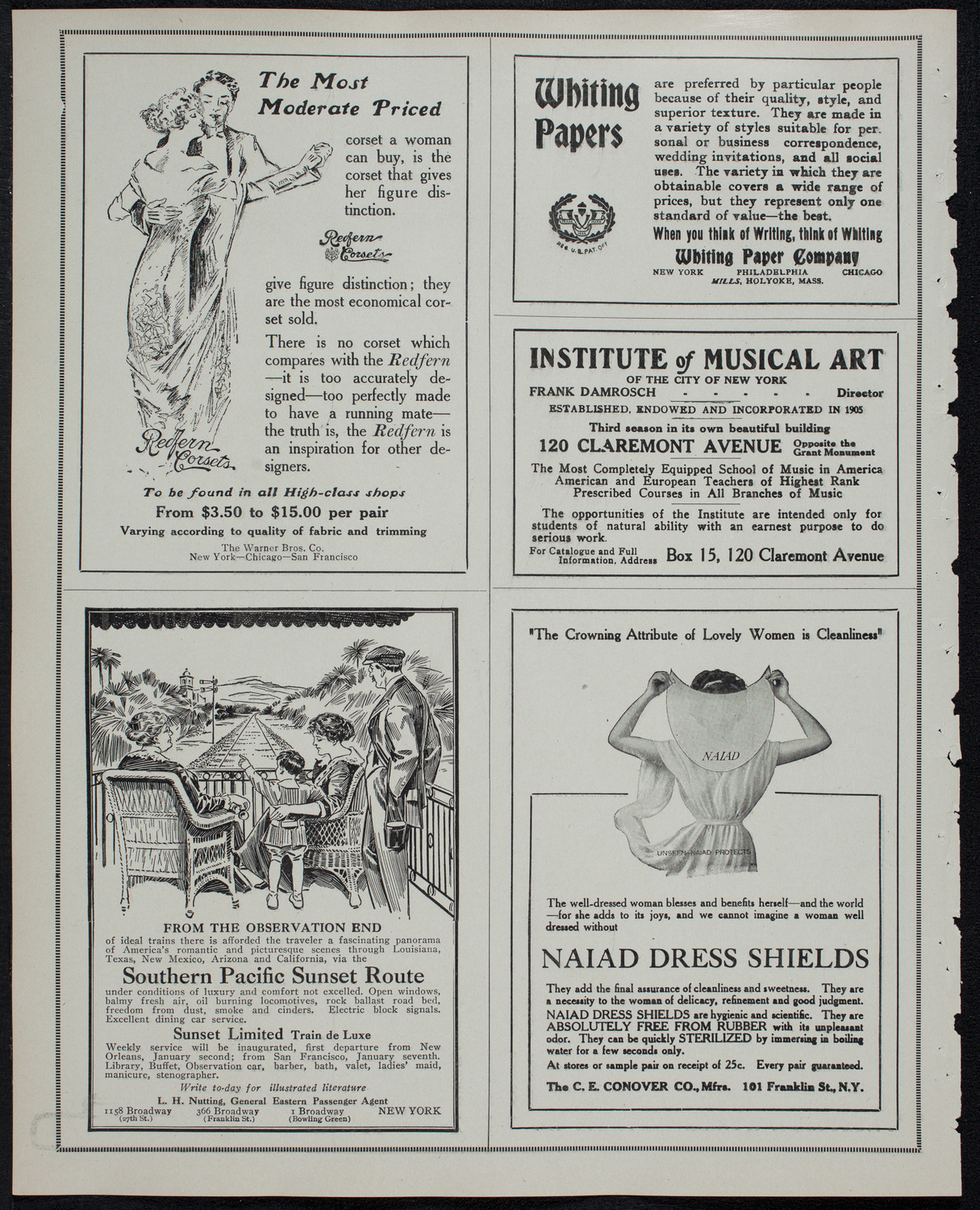 Clara Butt and Kennerley Rumford, February 4, 1913, program page 2