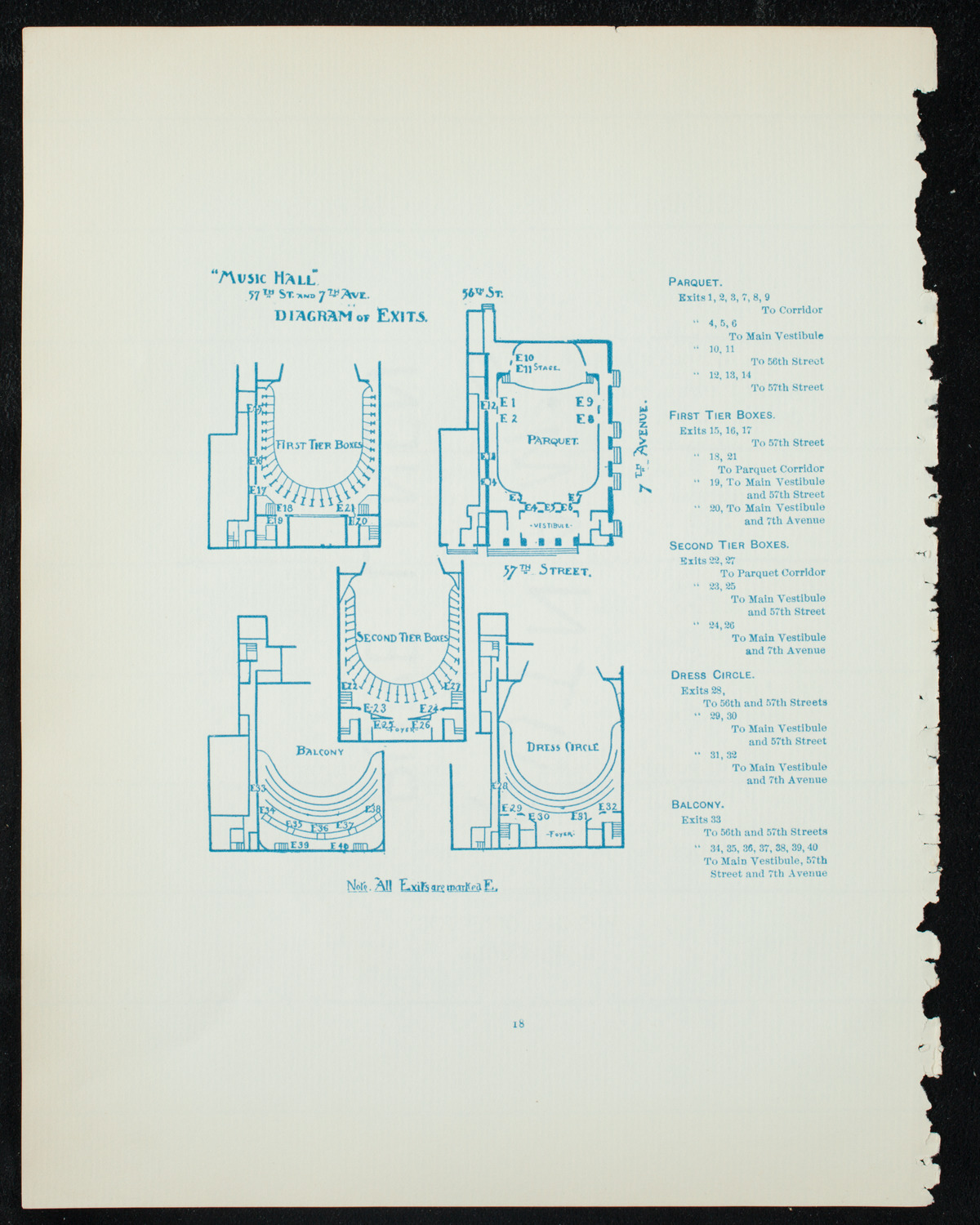 Graduation: Columbia College, June 10, 1891, program page 18