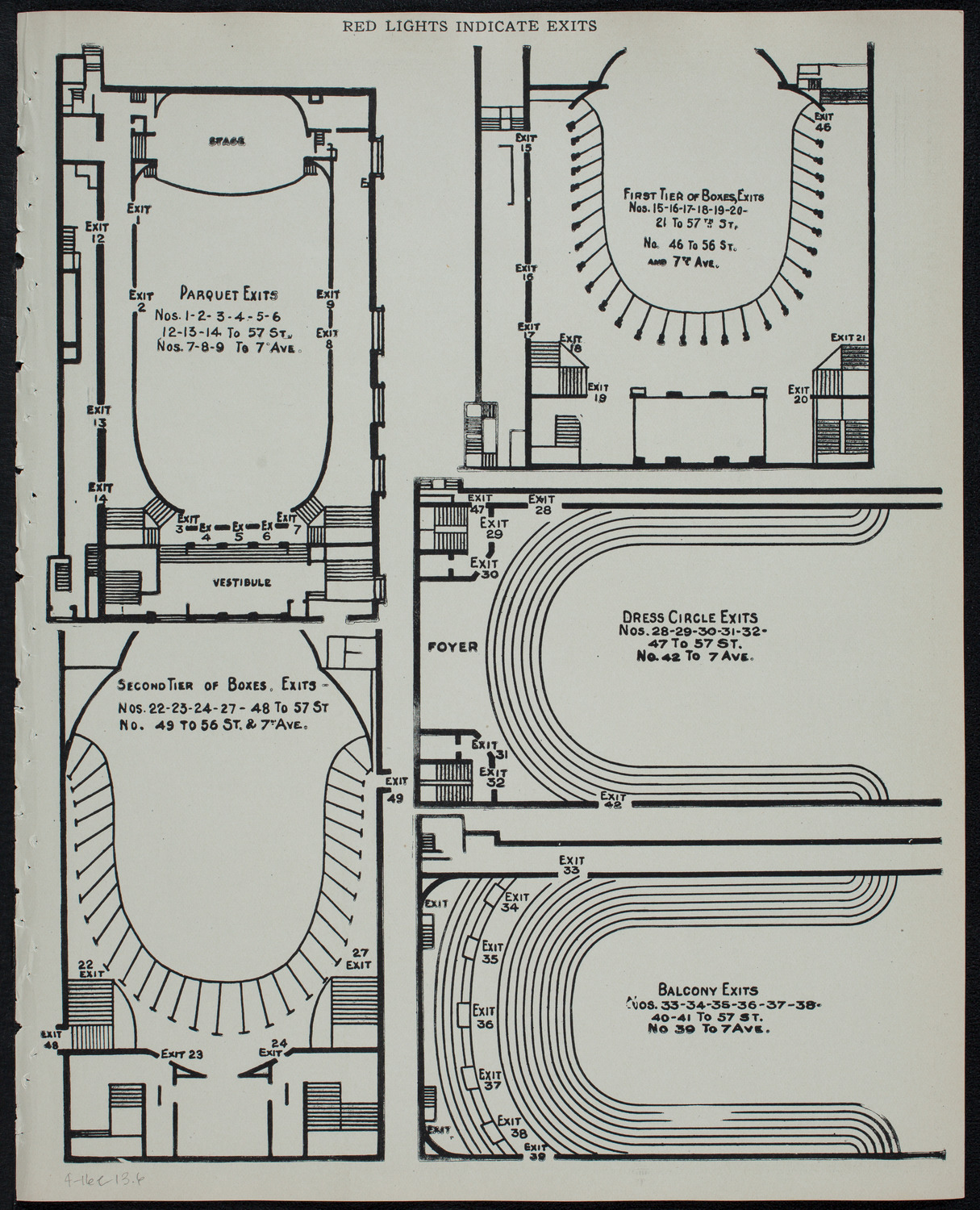 Columbia University Festival Chorus, April 16, 1913, program page 11