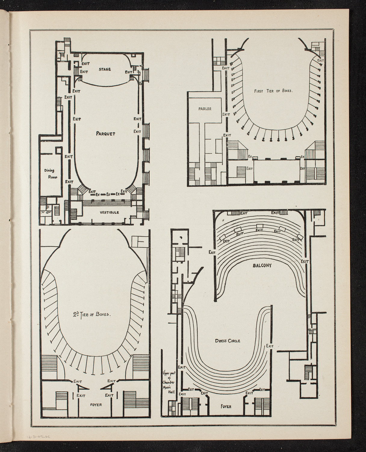 Victor Herbert's Orchestra, December 31, 1905, program page 11