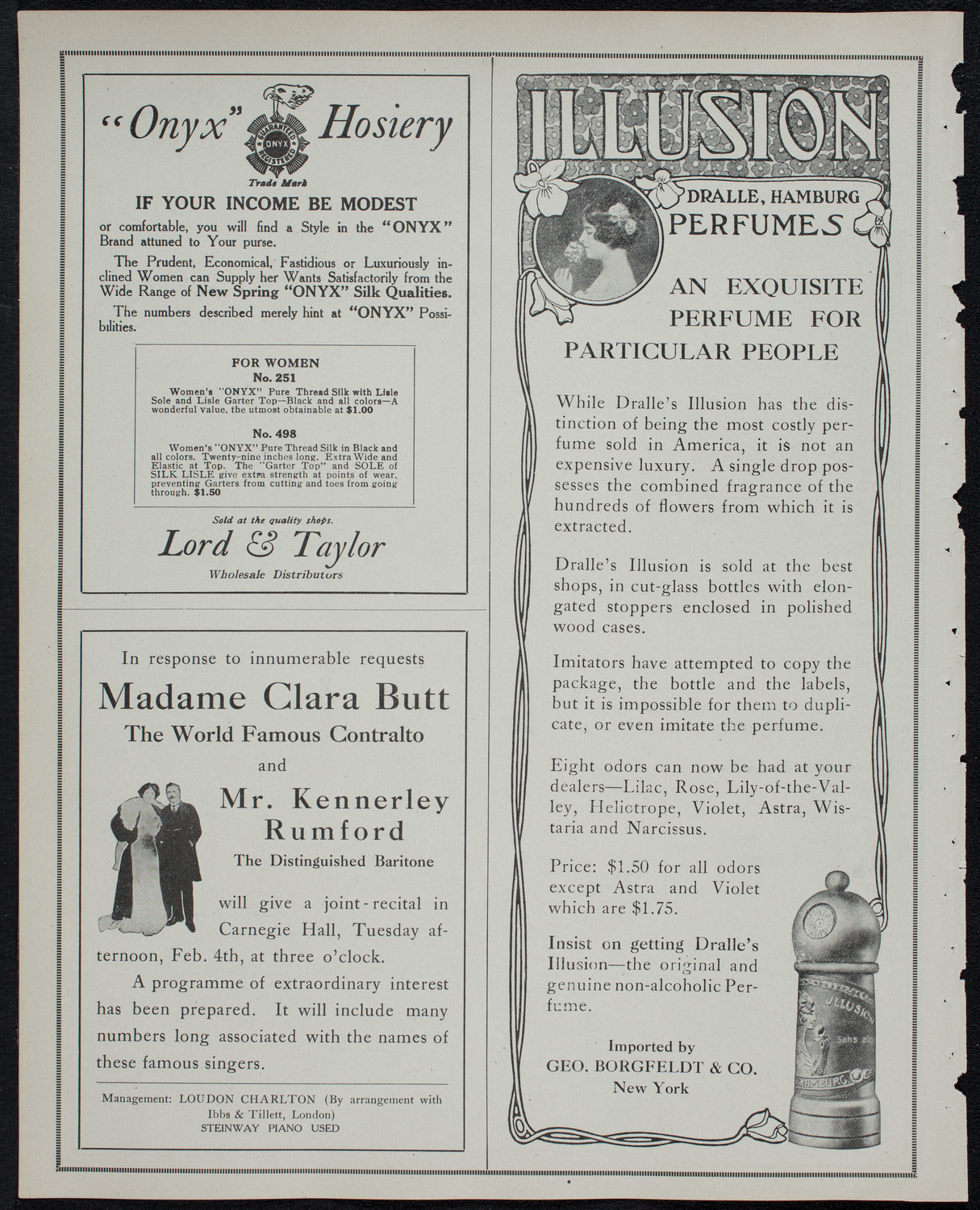 New York Philharmonic, January 26, 1913, program page 8