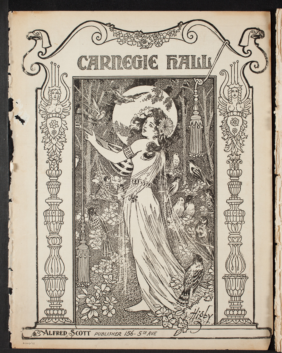 Meeting: Metropolitan Street Railway Association, October 5, 1907, program page 1