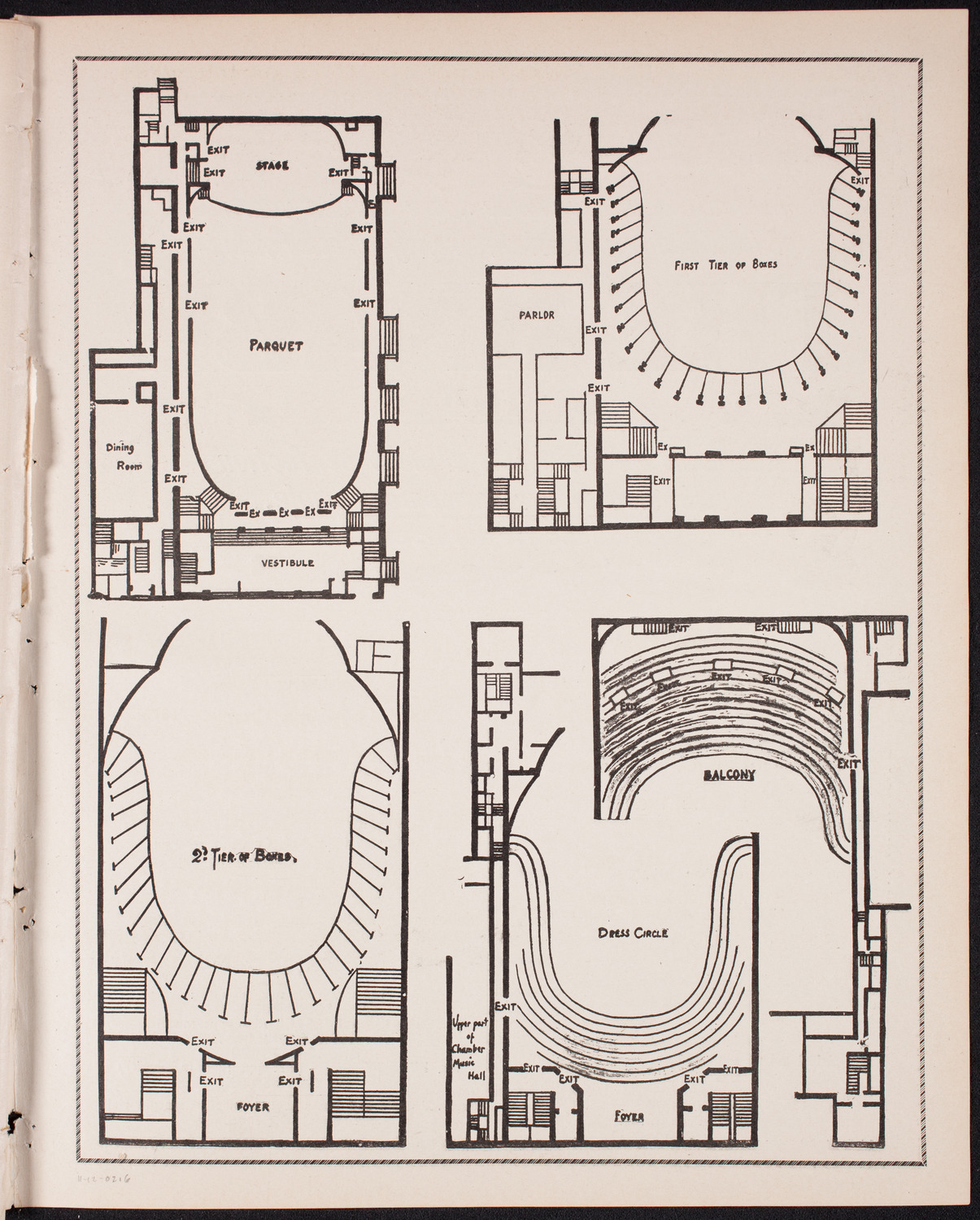 Marcella Sembrich, Soprano, November 12, 1902, program page 9