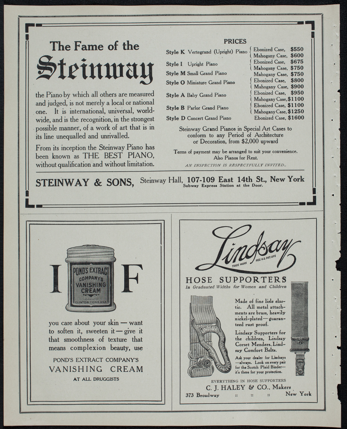 Lecture by Rev. T.J. Shealy, S.J., March 16, 1913, program page 4