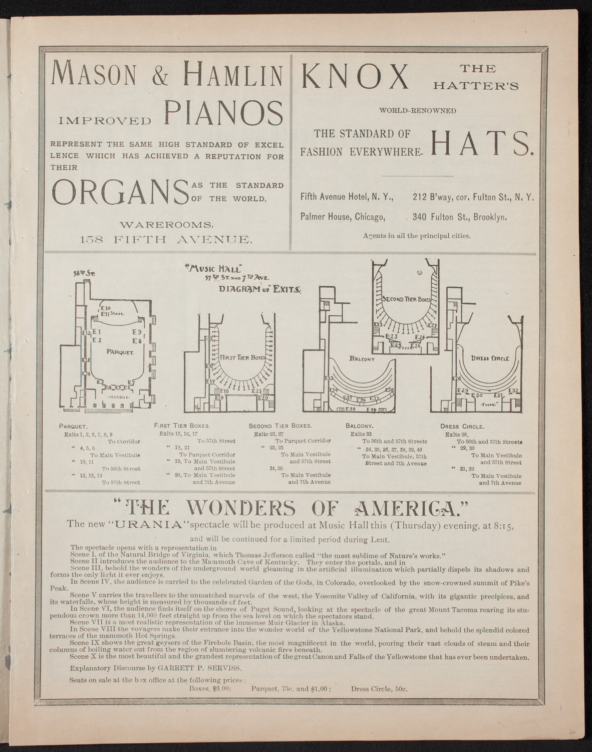 New York Symphony Orchestra: Grand Wagner Matinee, March 2, 1893, program page 3