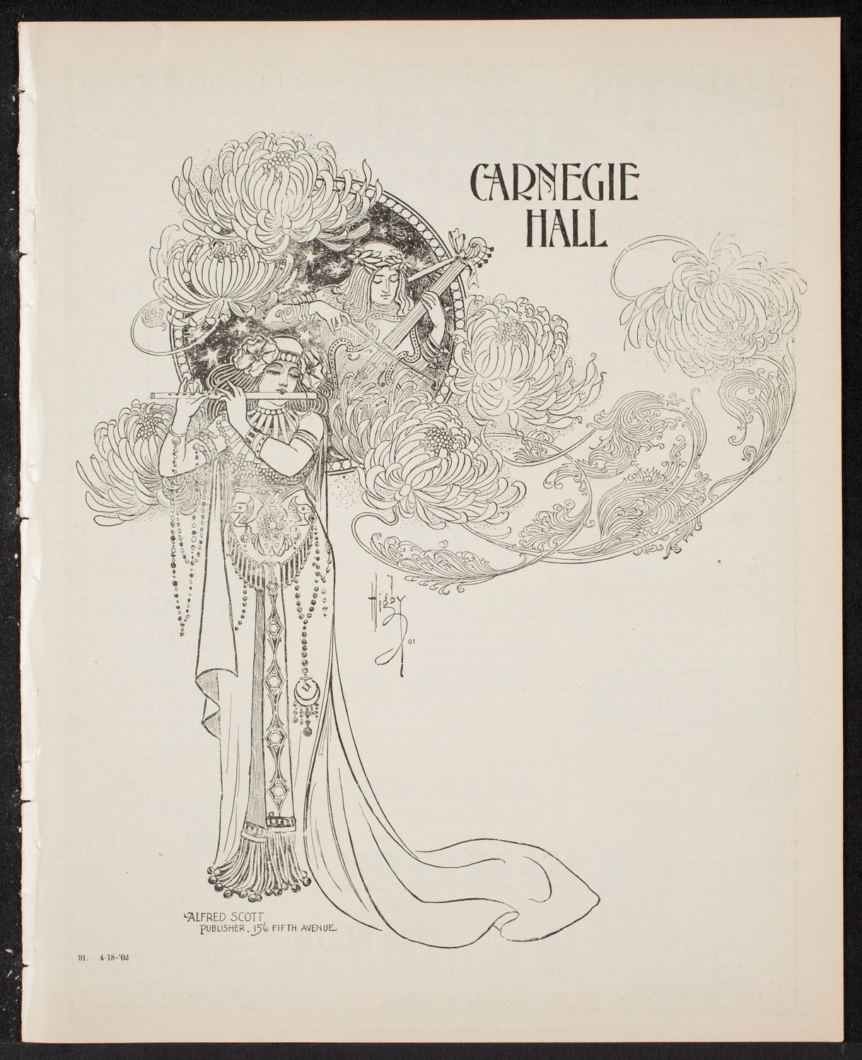 Benefit: Mt. Tabor Manual Training and Industrial School, April 18, 1902, program page 1