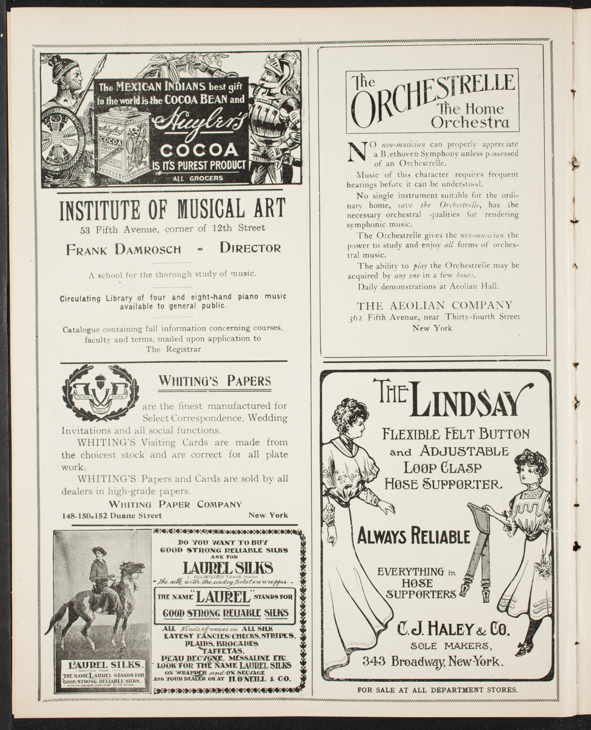 Russian Symphony Society of New York, March 14, 1907, program page 6