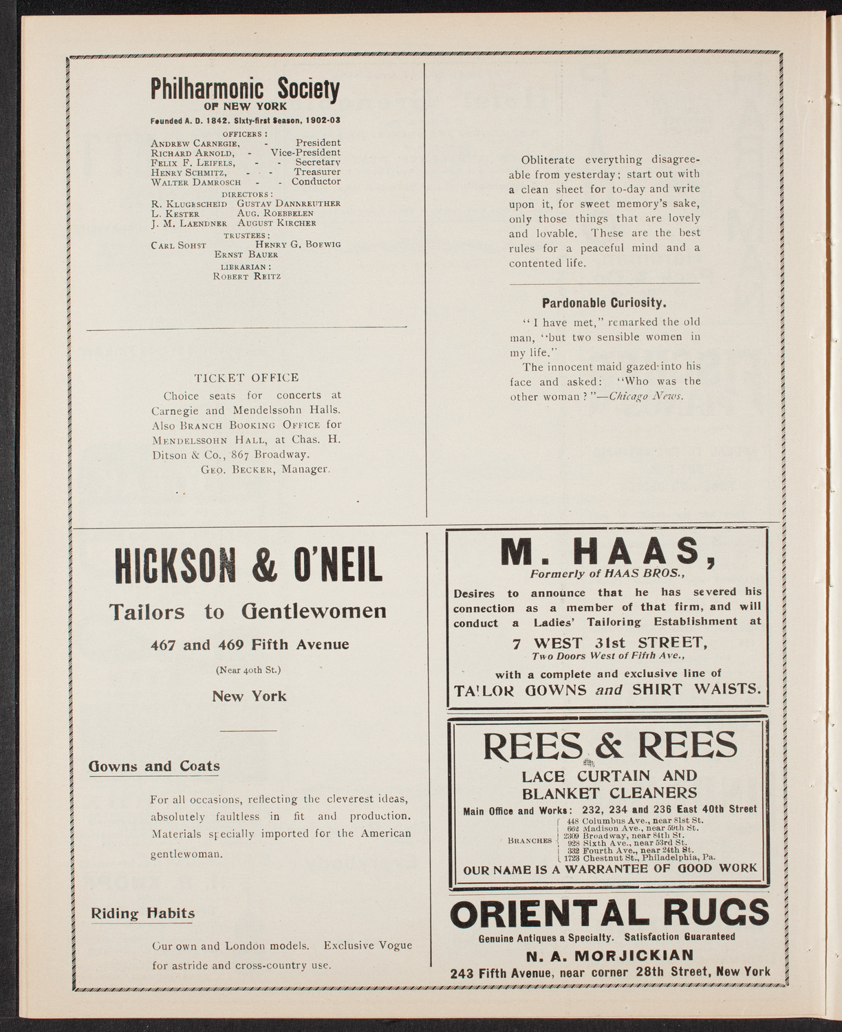 Upsala College Anniversary Program, May 3, 1903, program page 8